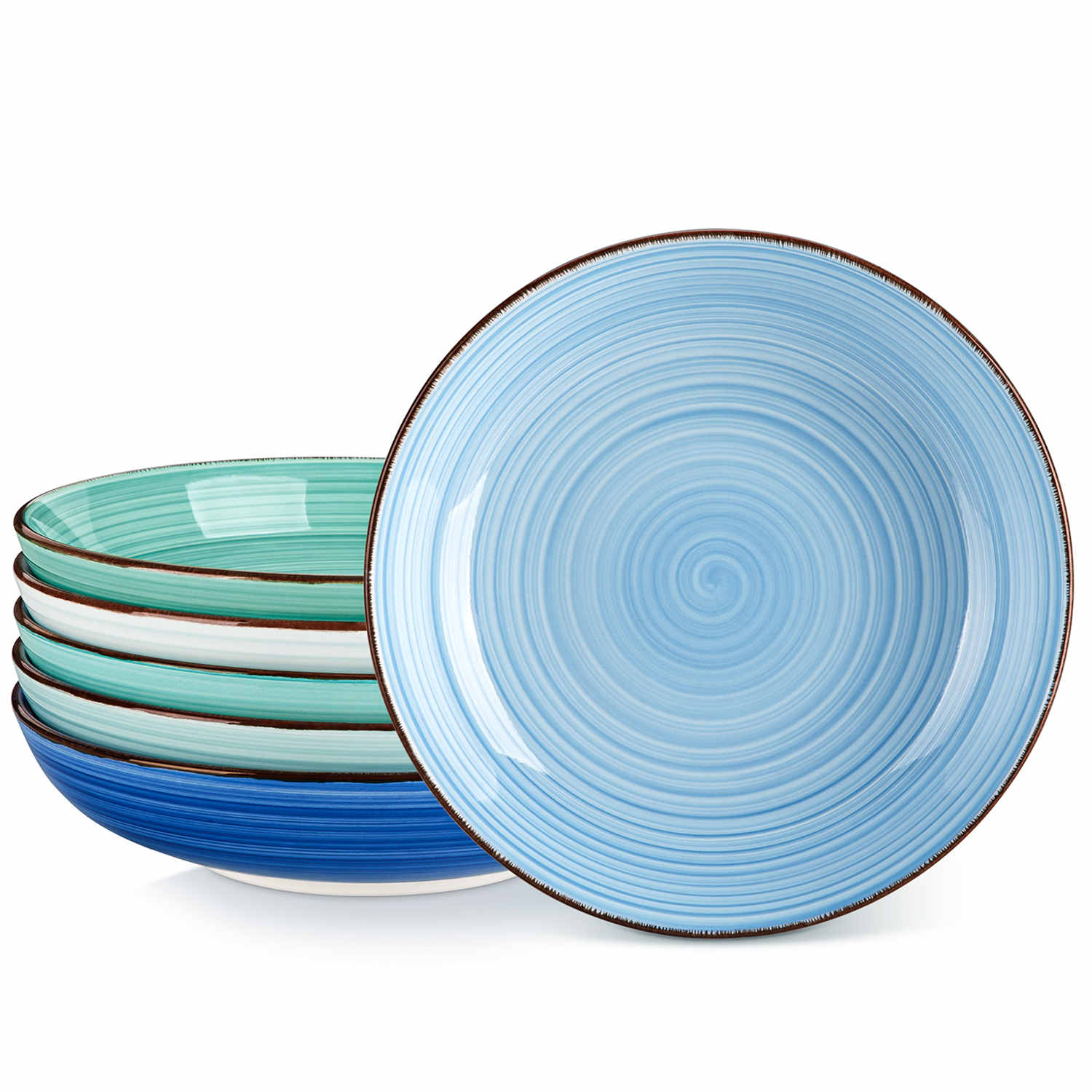 Bonita Large Pasta Bowls Set of 6