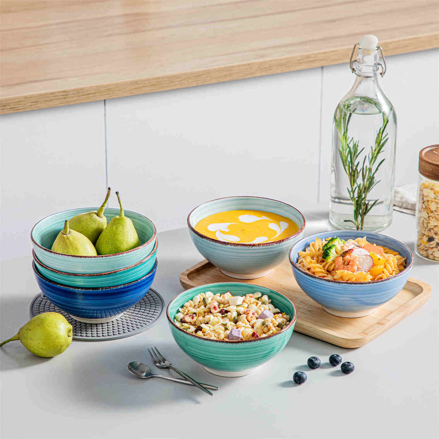 Bonita Cereal Bowls Set of 6