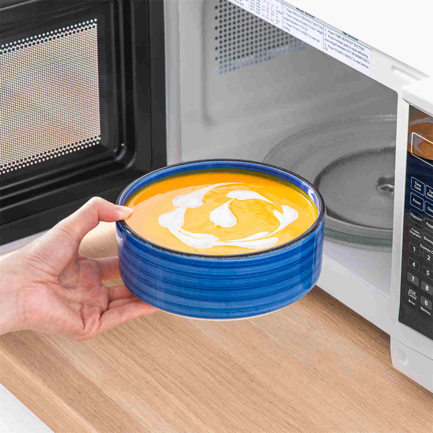 Bonita Straight-Edge Cereal Bowls Set of 6