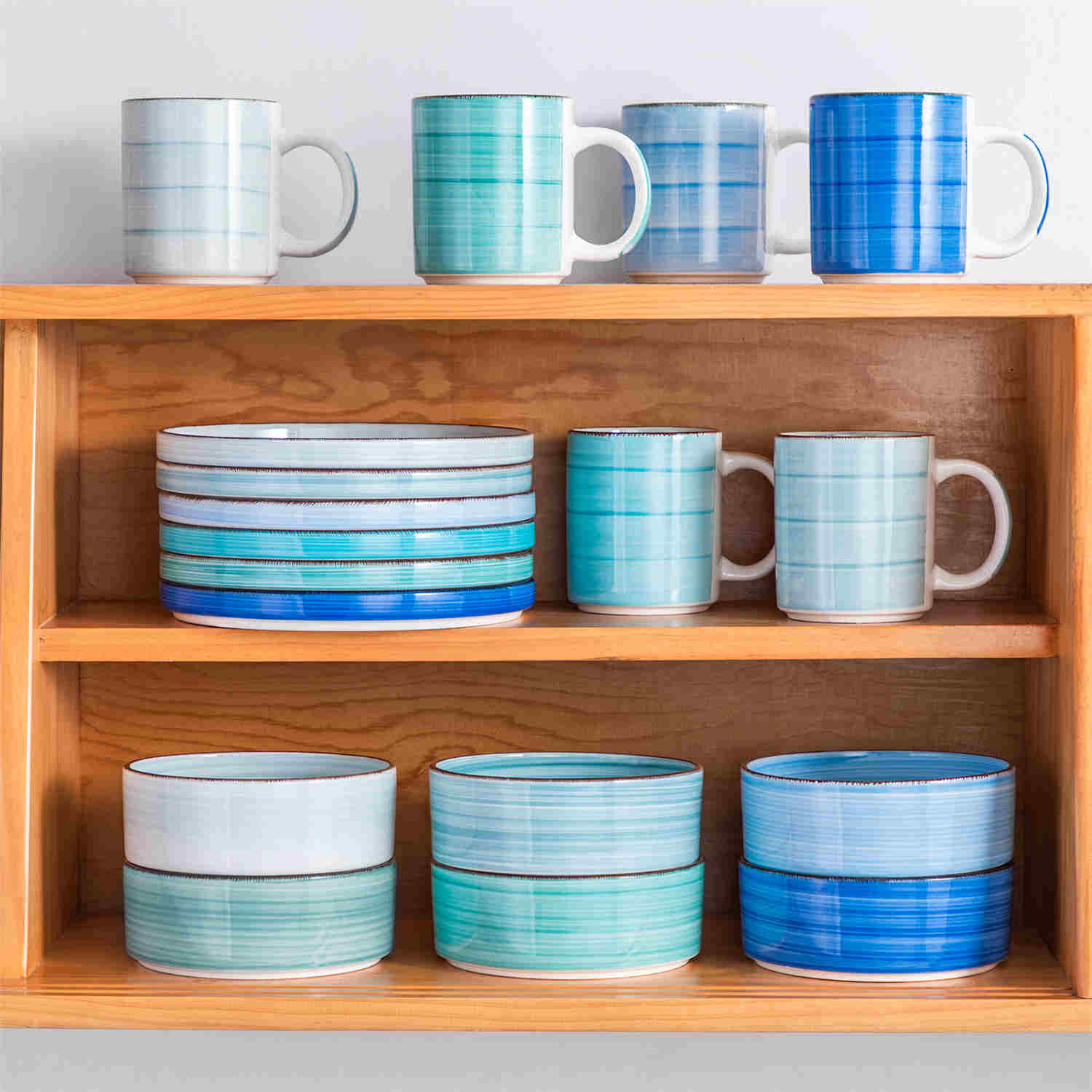 Bonita Straight-Edge Cereal Bowls Set of 6