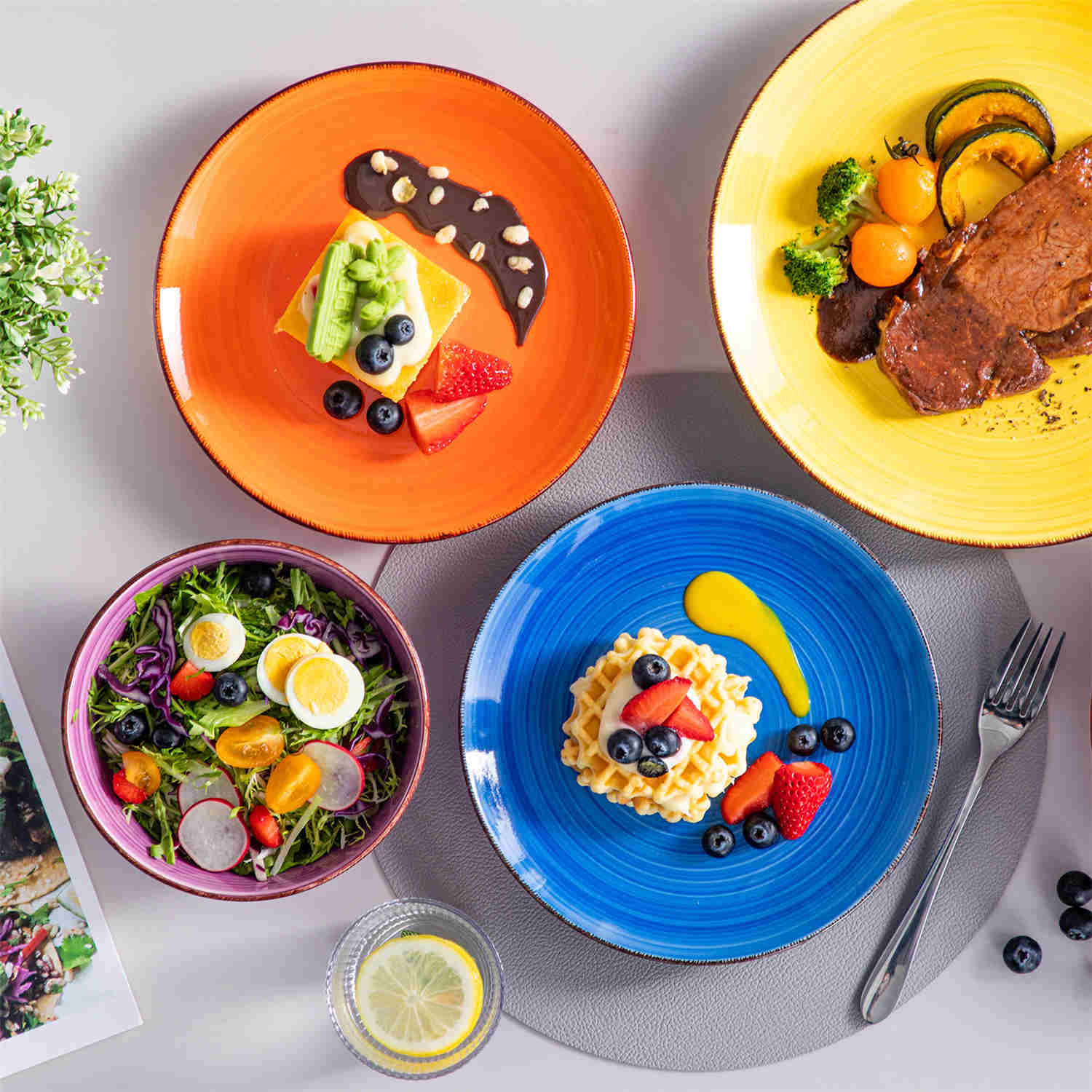 Bonita 24 Piece Dinnerware Set