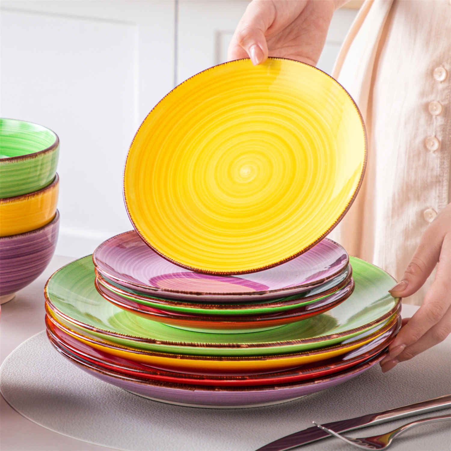 Bonita 12 Piece Dinnerware Set