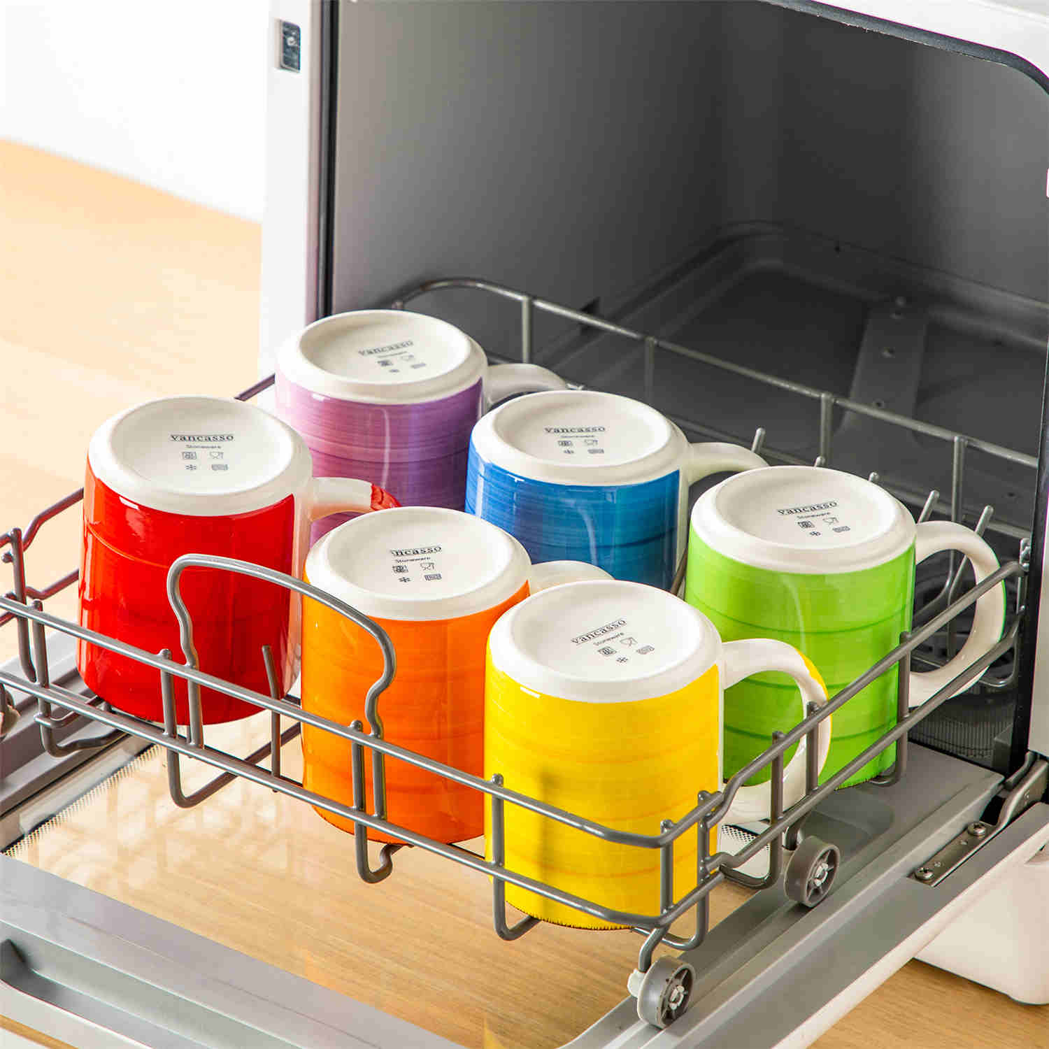 Bonita Large Round Mugs Set of 6