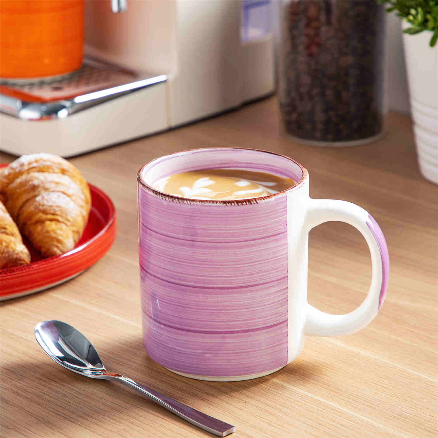 Bonita Large Round Mugs Set of 6