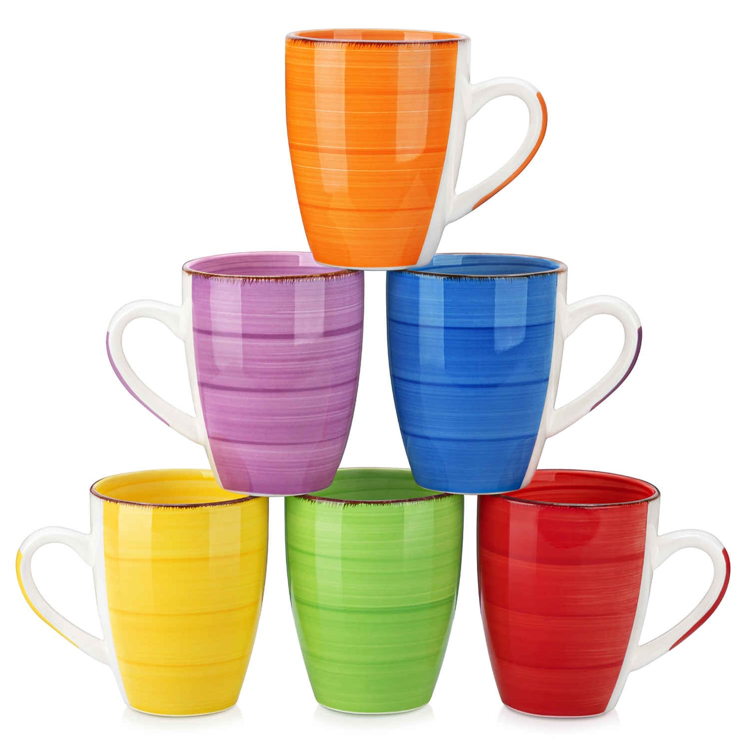 Bonita Large Mugs Set of 6