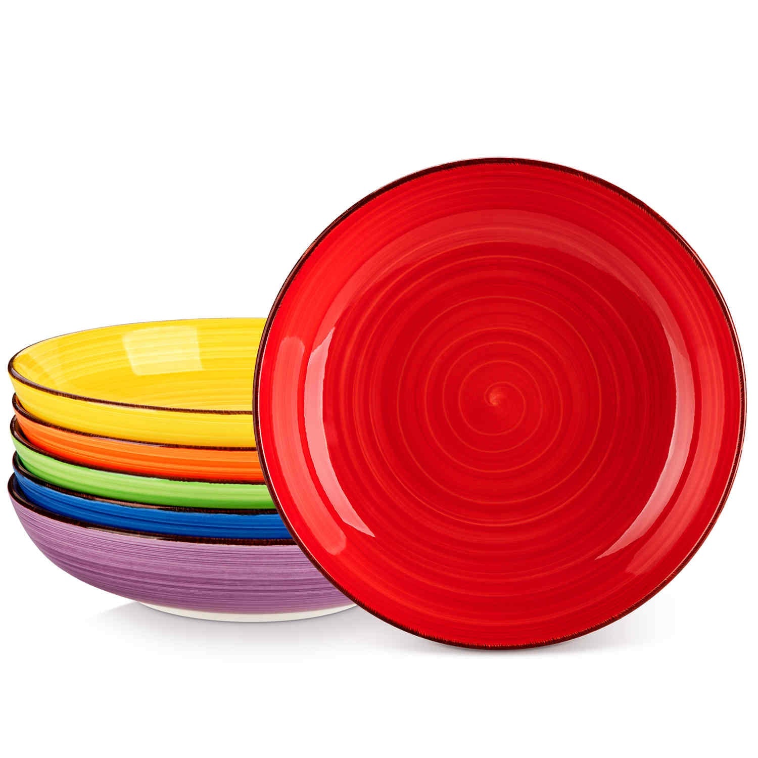 Bonita Large Pasta Bowls Set of 6