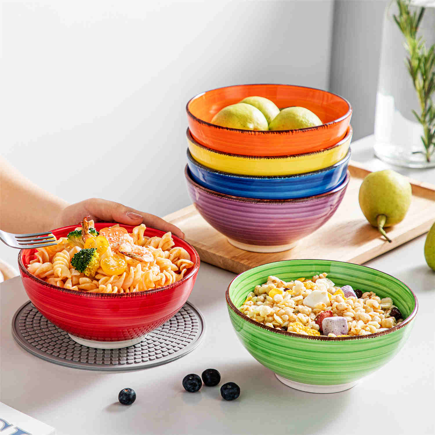 Bonita Cereal Bowls Set of 6