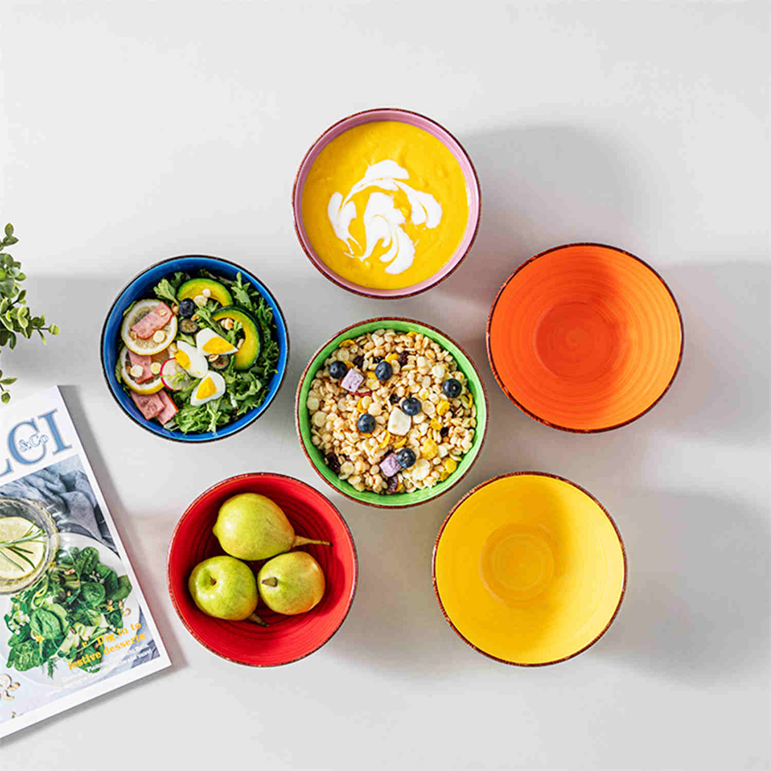 Bonita Cereal Bowls Set of 6