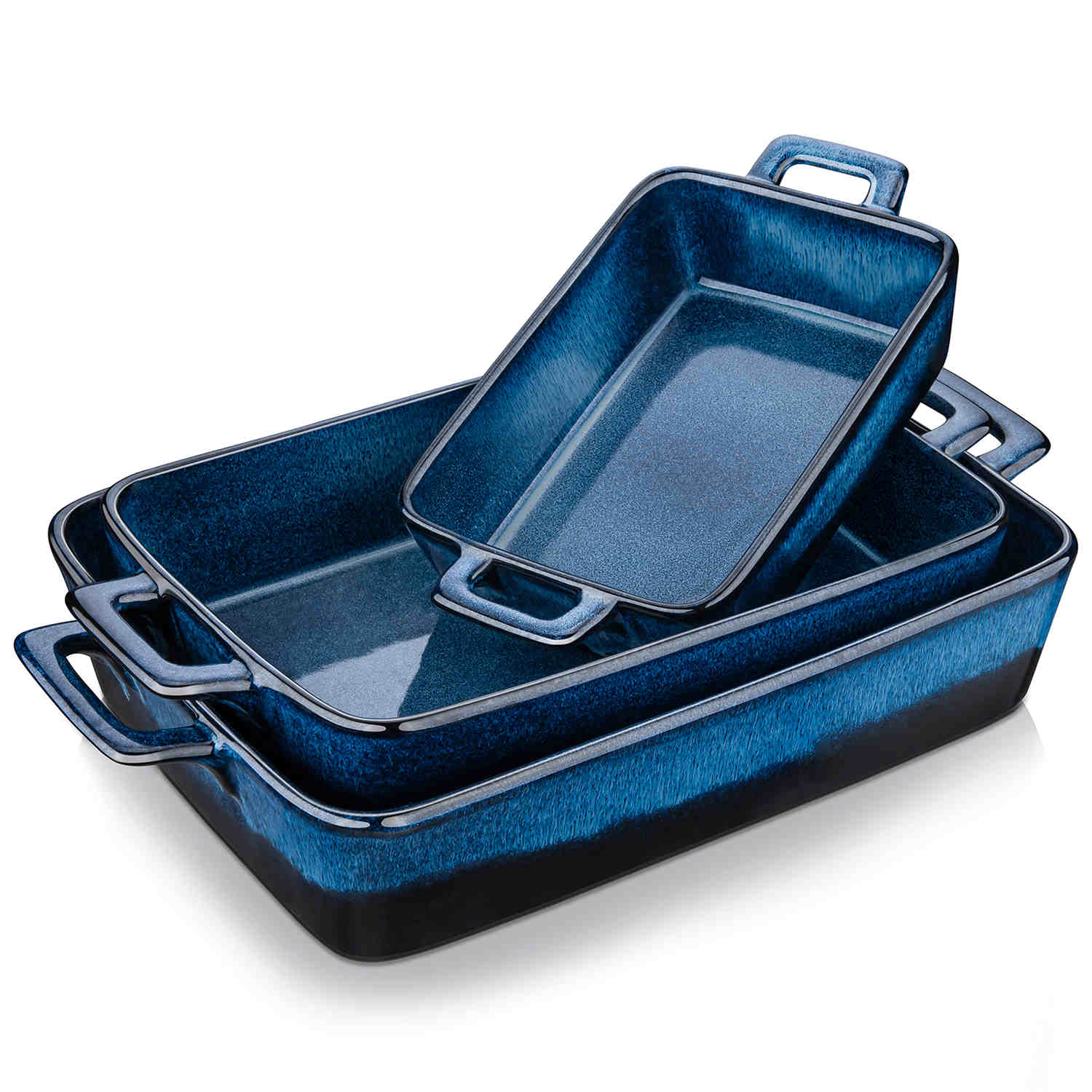 Bakeware Set Blue Baking Dishes