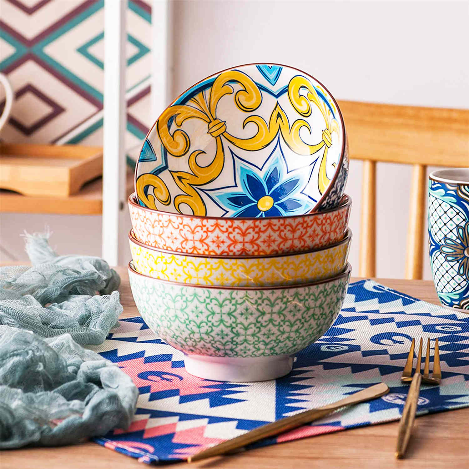 Jasmin Cereal Bowls Set of 4