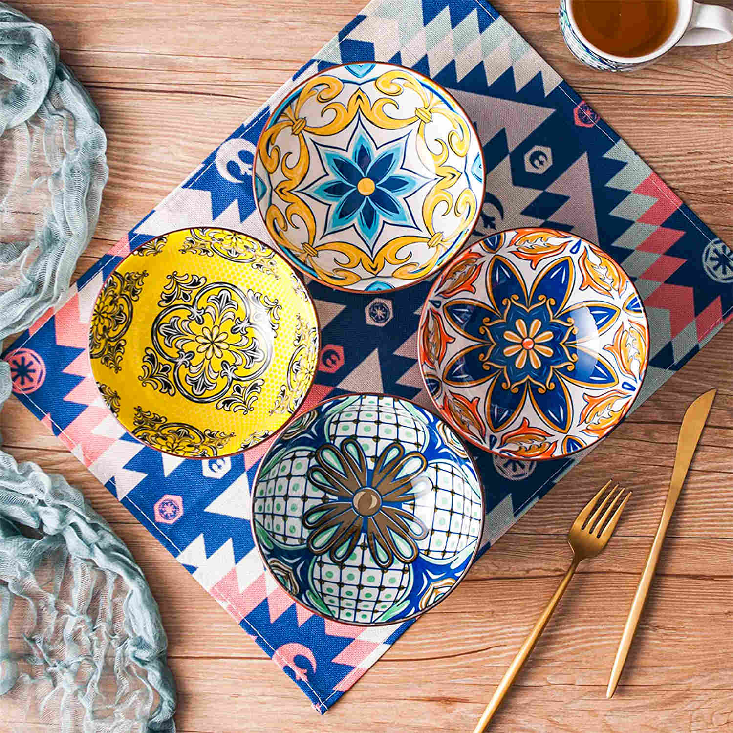 Jasmin Cereal Bowls Set of 4