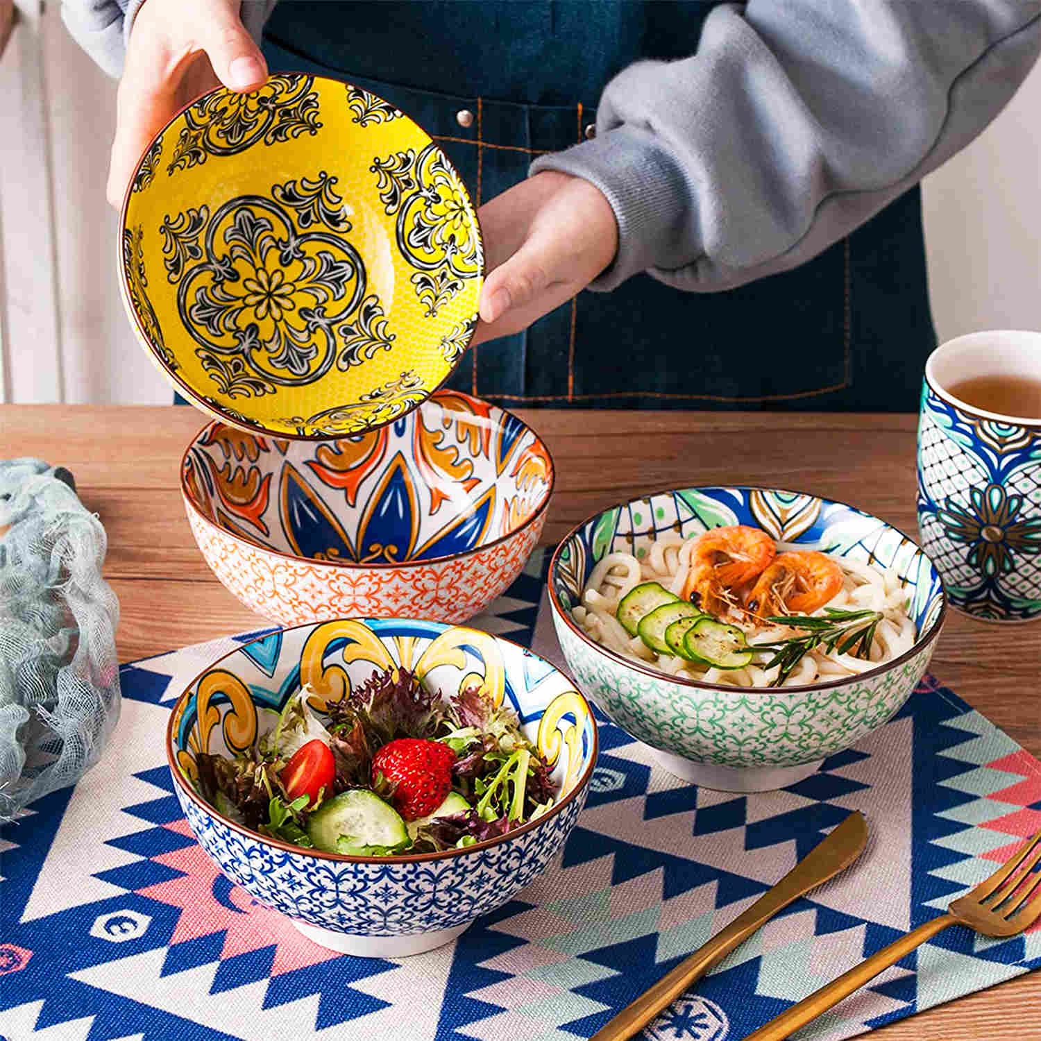 Jasmin Cereal Bowls Set of 4