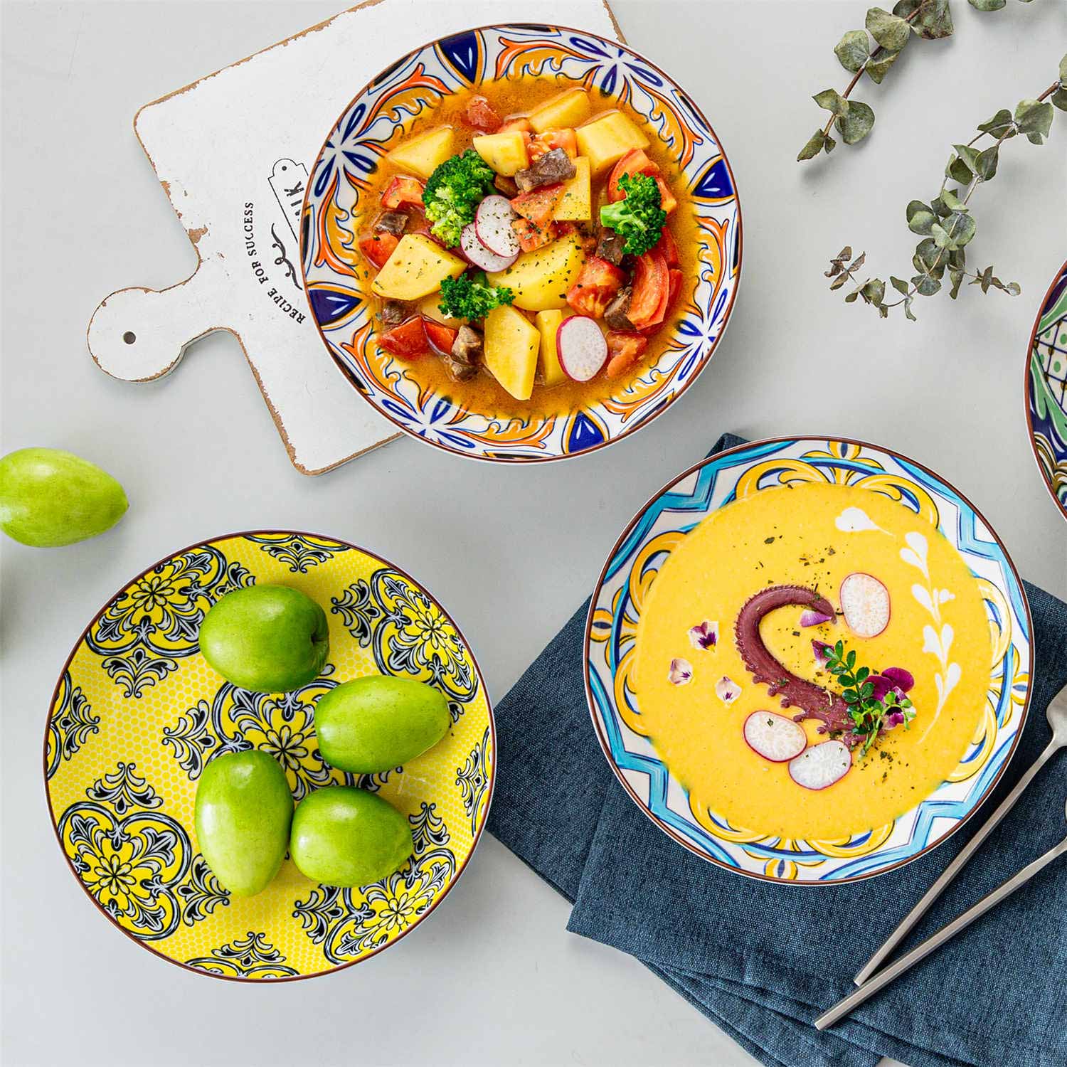 Jasmin Soup Plates Set of 4