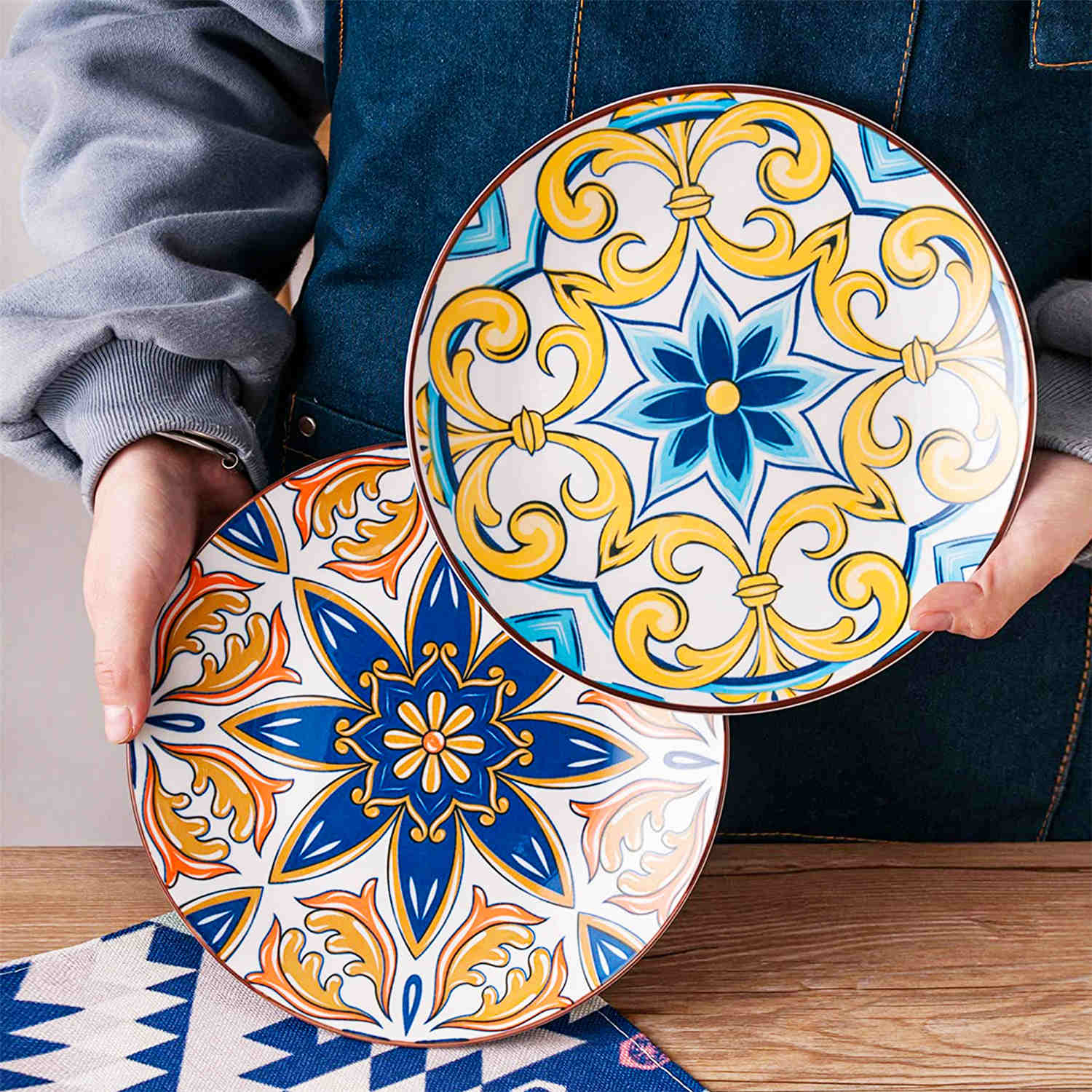 Jasmin Salad Plates Set of 4