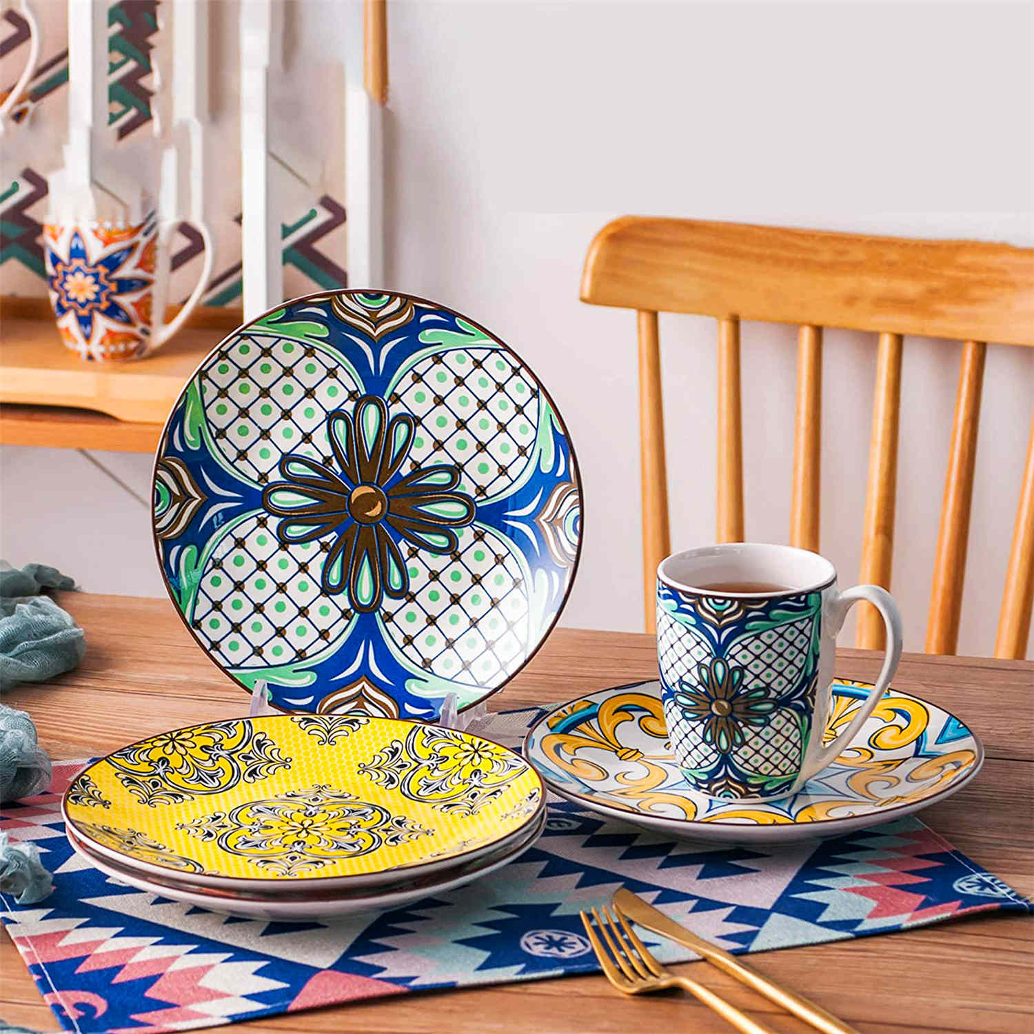 Jasmin Salad Plates Set of 4