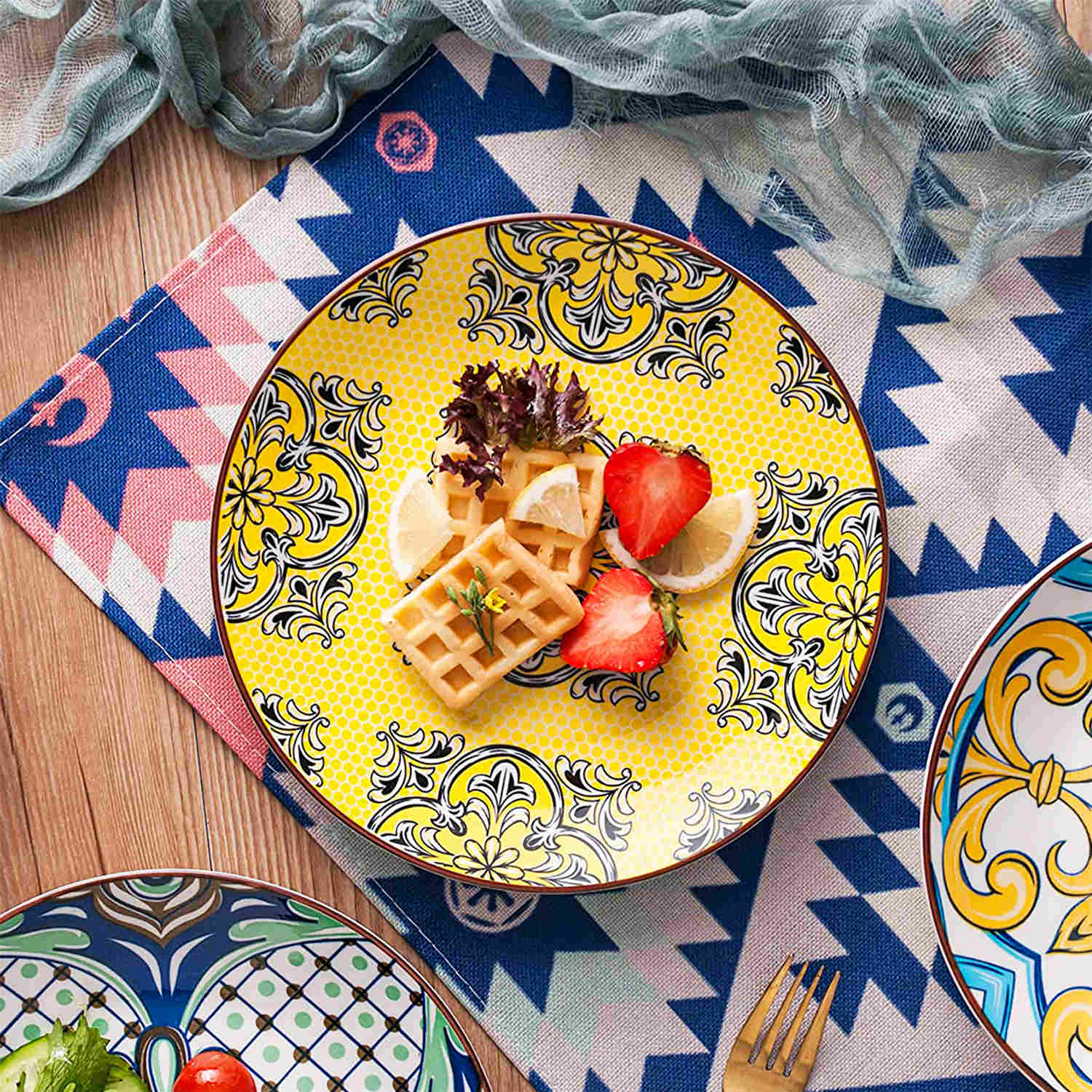 Jasmin Salad Plates Set of 4