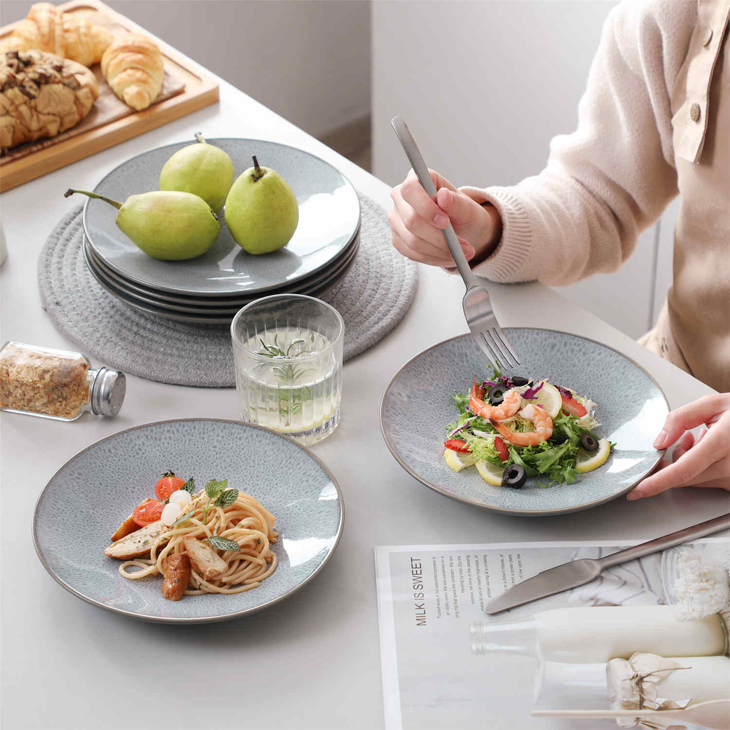 Karst Salad Plates Set of 6