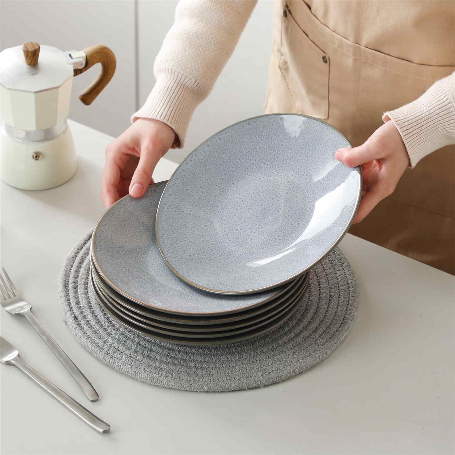 Karst Salad Plates Set of 6