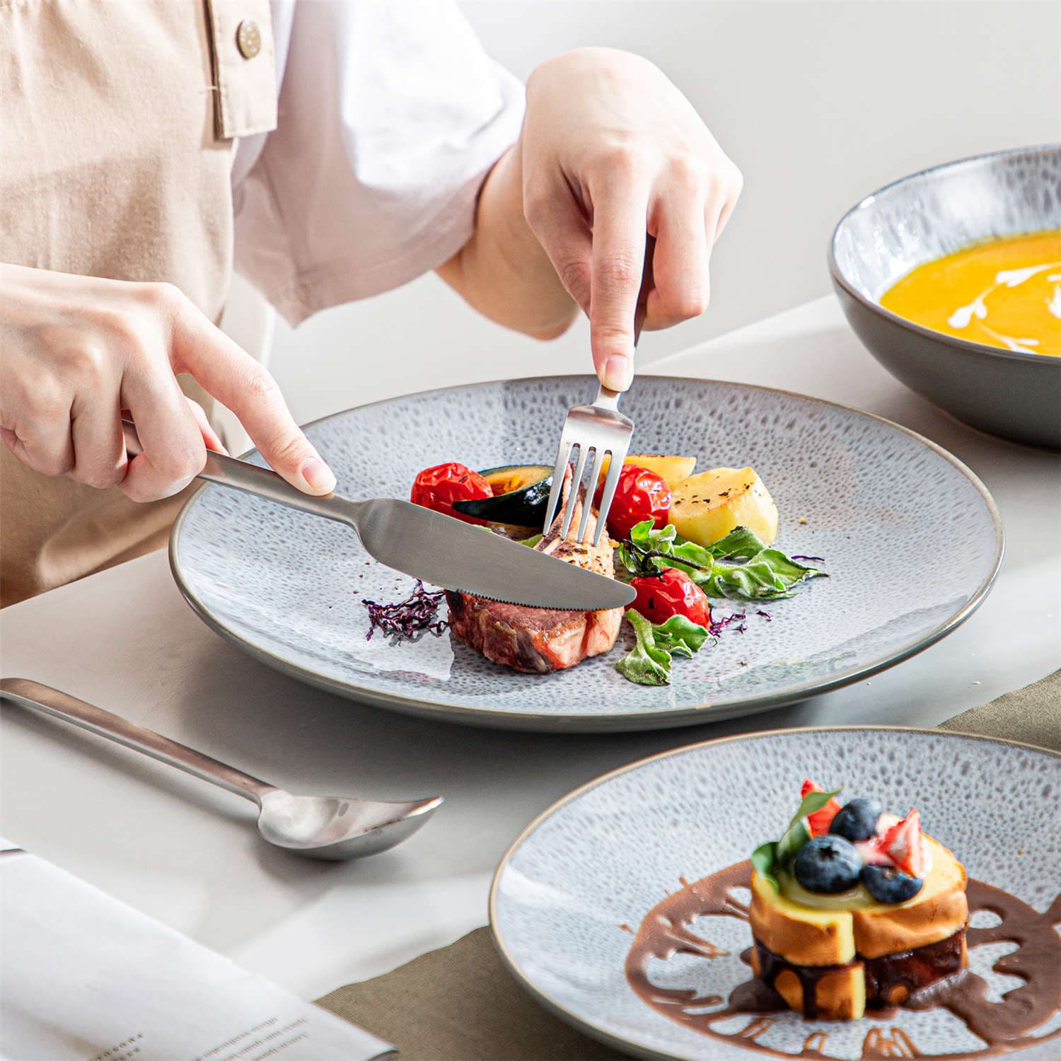 Karst 16 Piece Dinnerware Set