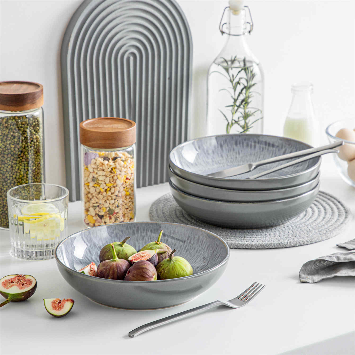 Karst Pasta Bowls Set of 4