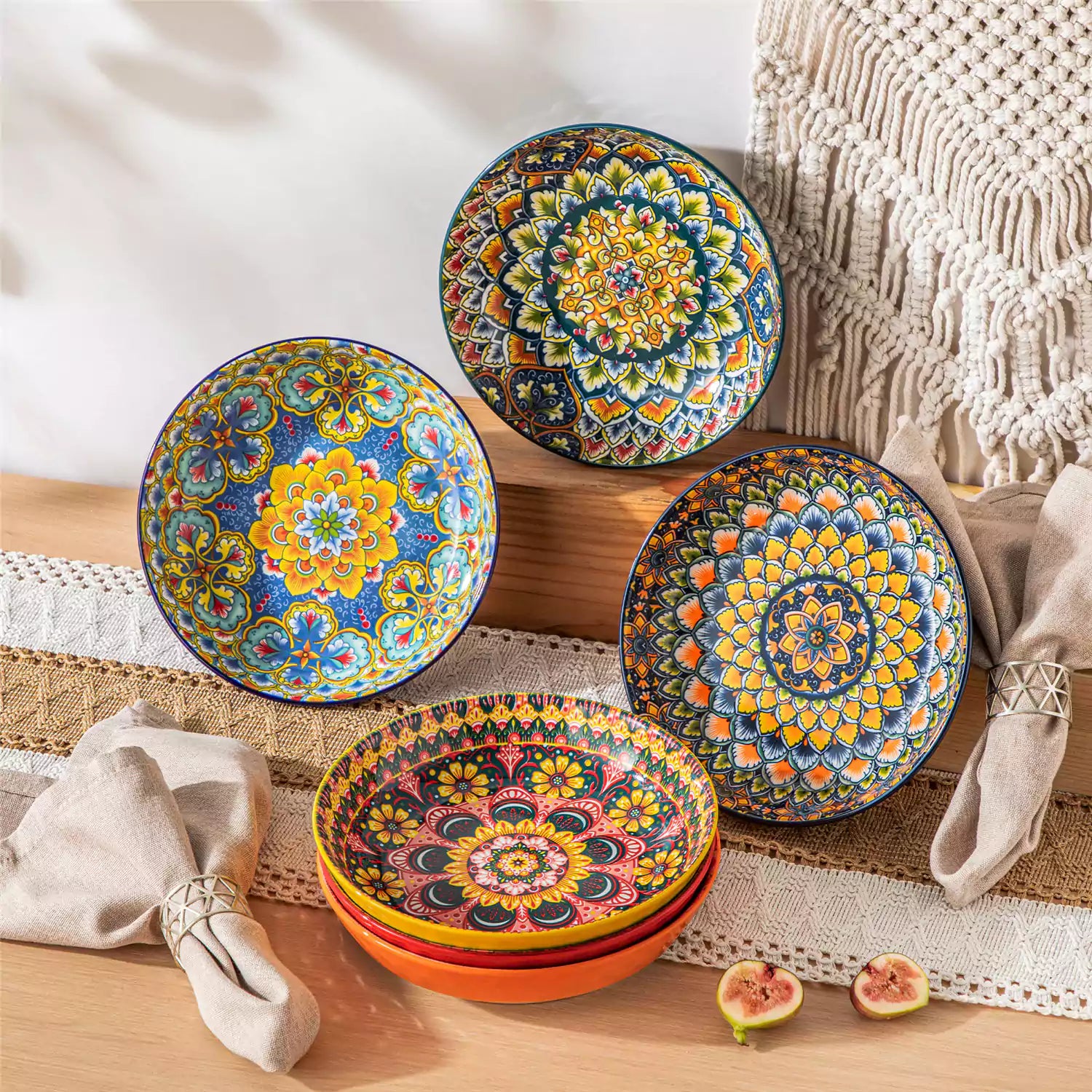 Lumi Pasta Bowls Set of 6