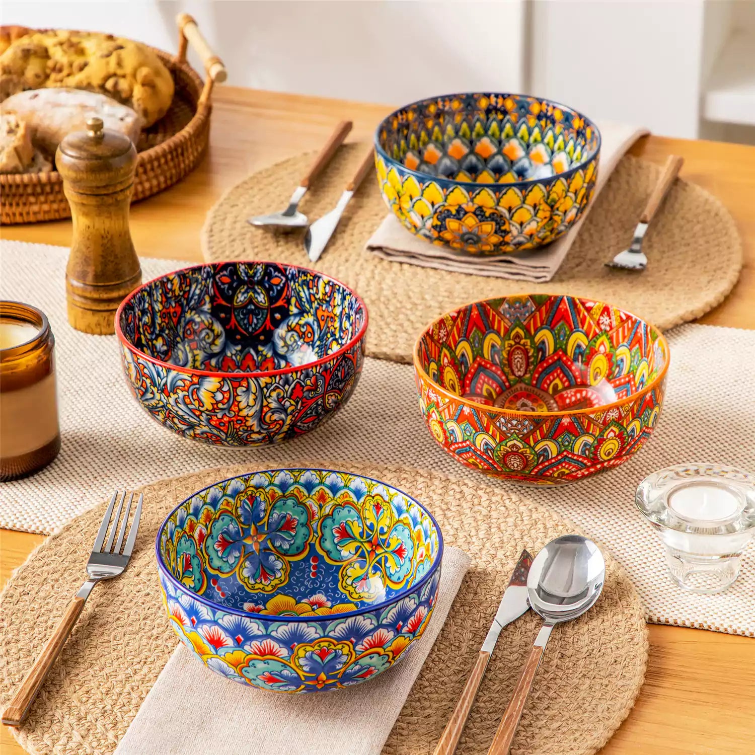 Lumi Double-Sided Bowls Set of 6