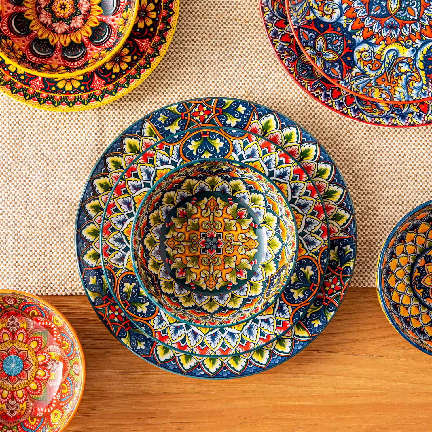 Lumi Double-Sided Bowls Set of 6