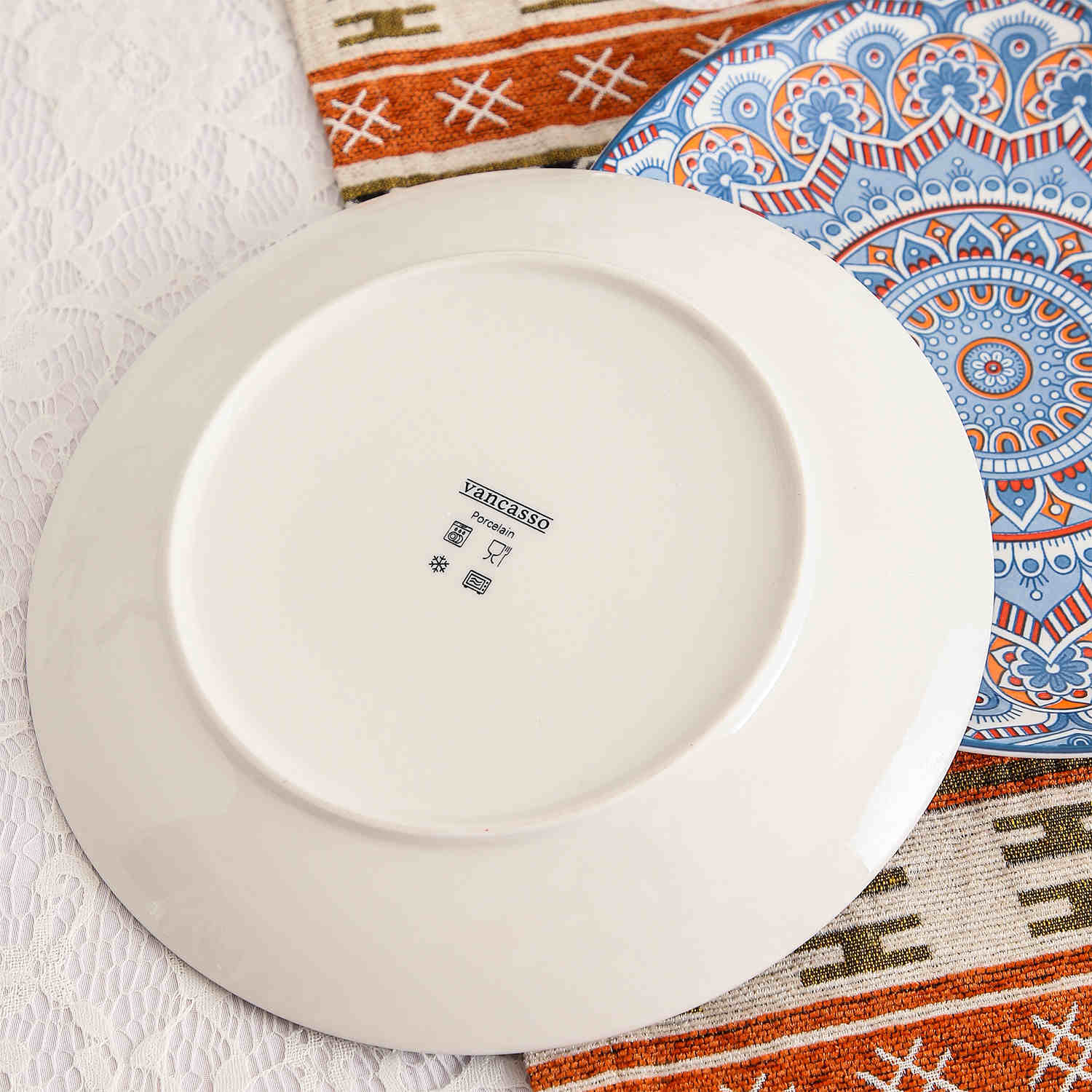 Mandala Dinner Plates Set of 4