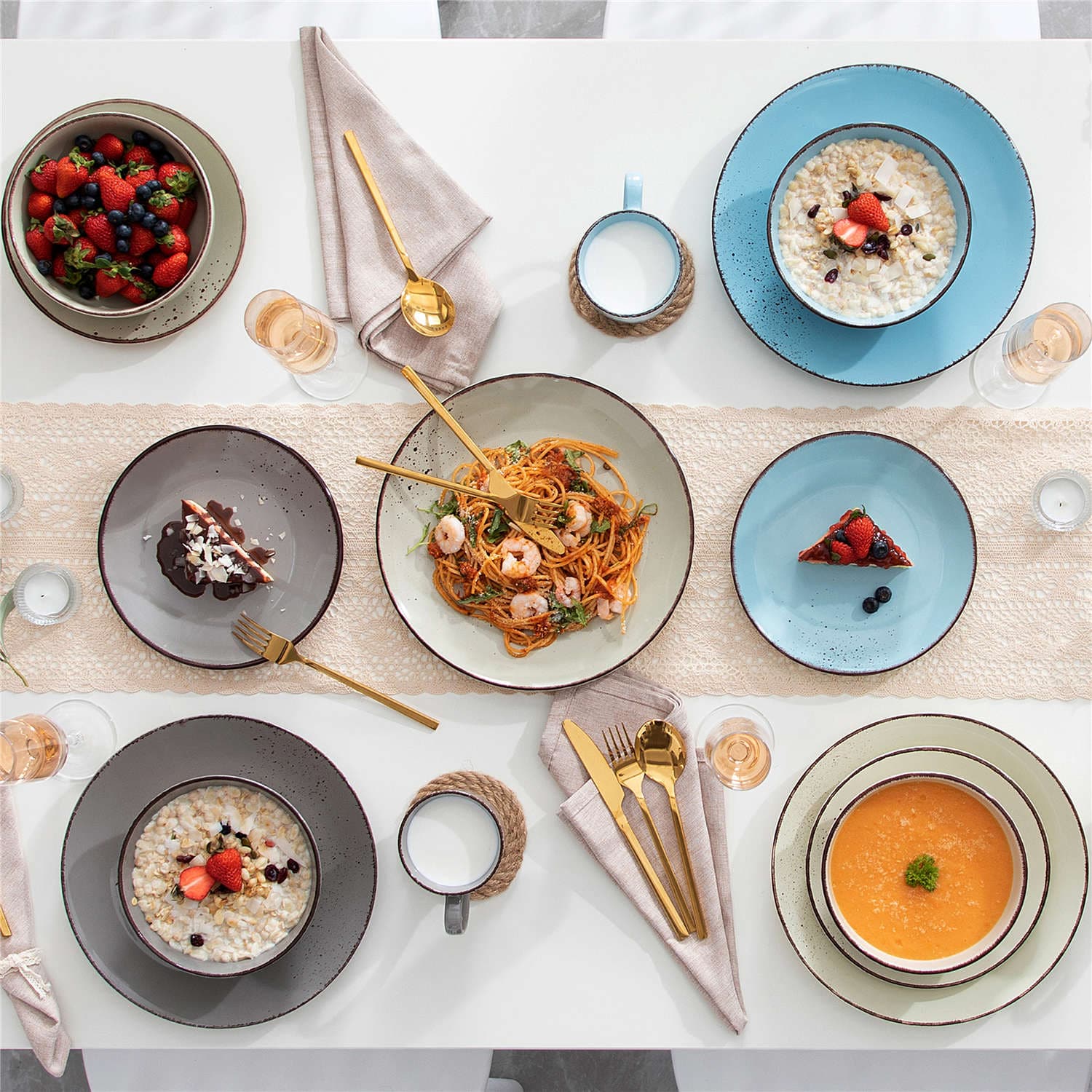 Navia 16 Piece Dinnerware Set