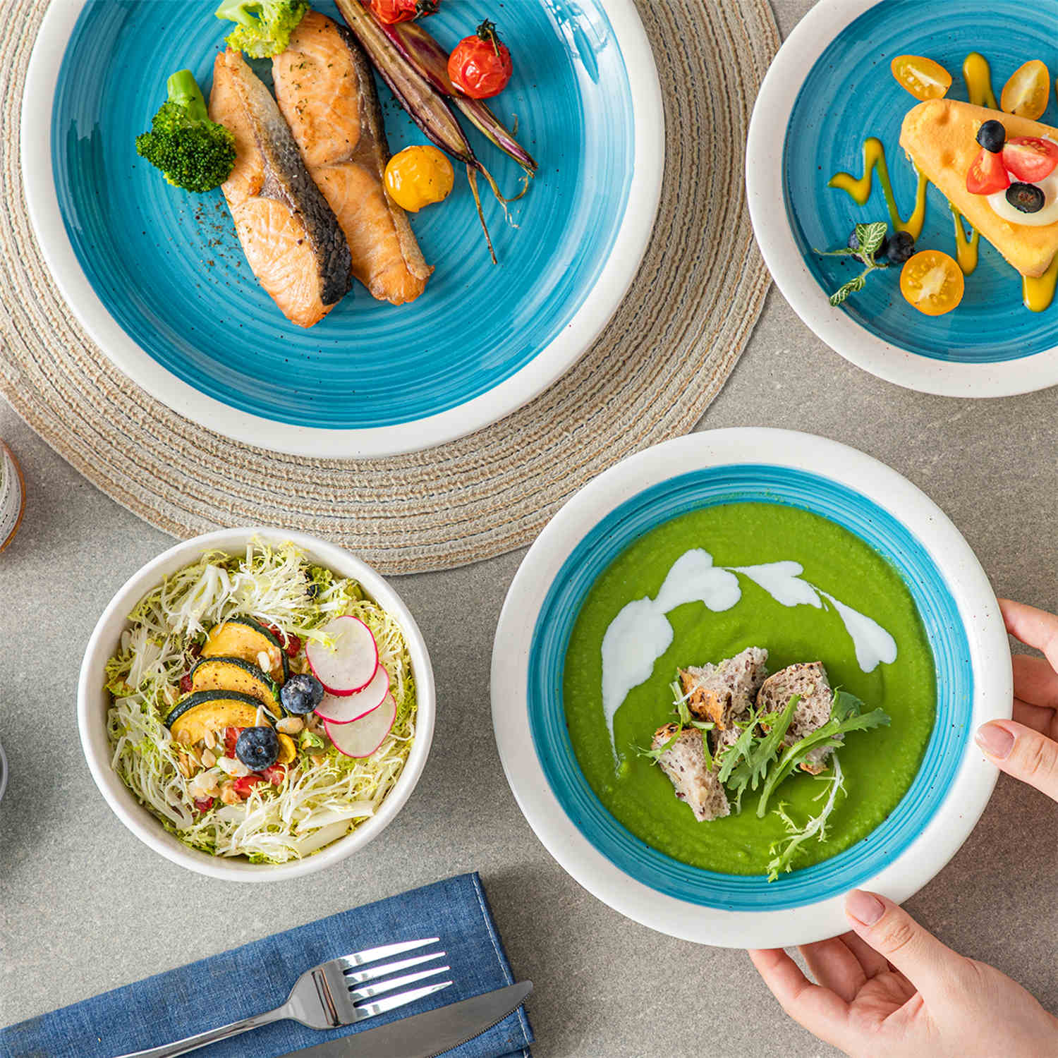 Ori 16 Piece Dinnerware Set