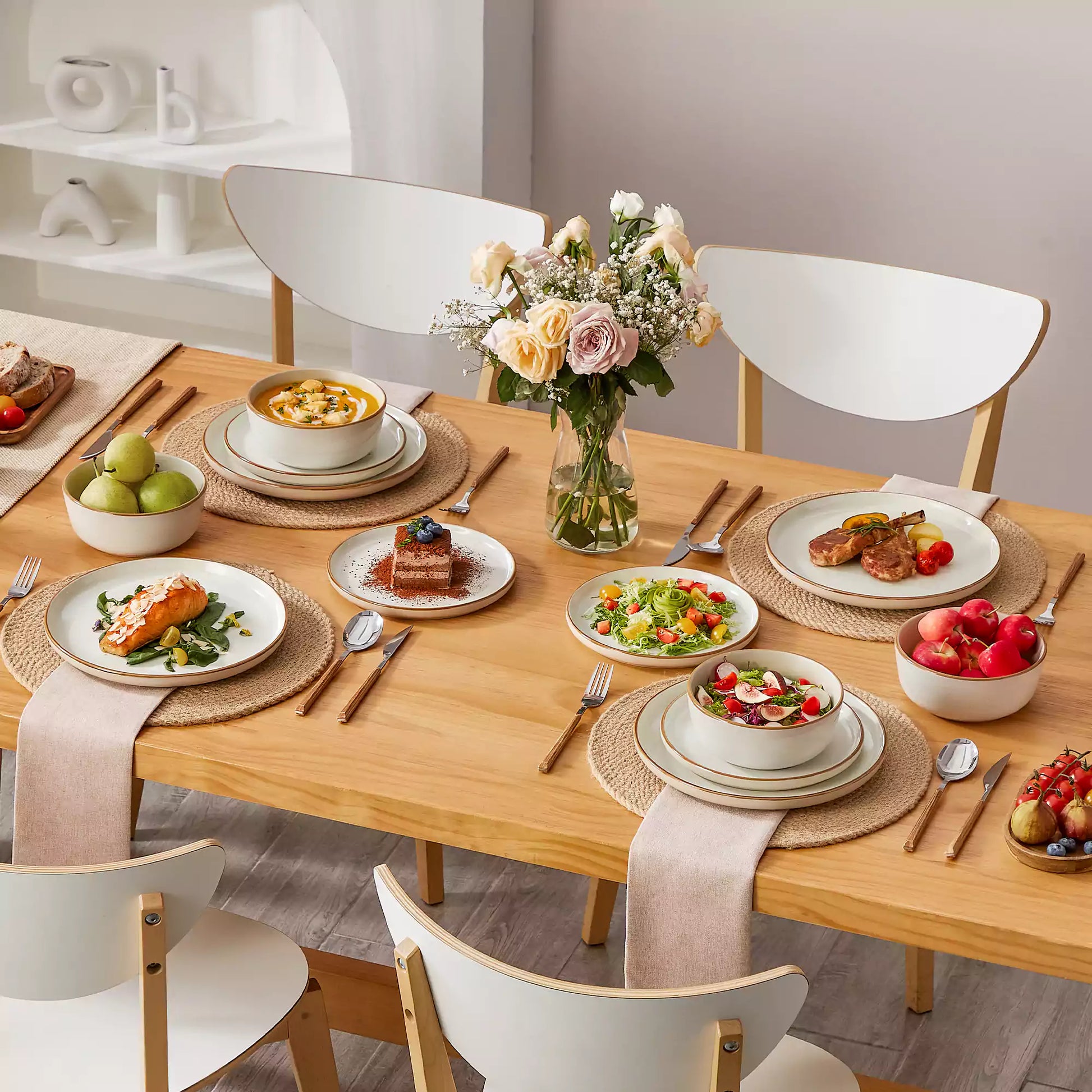 Reno 12 Piece Dinnerware Set