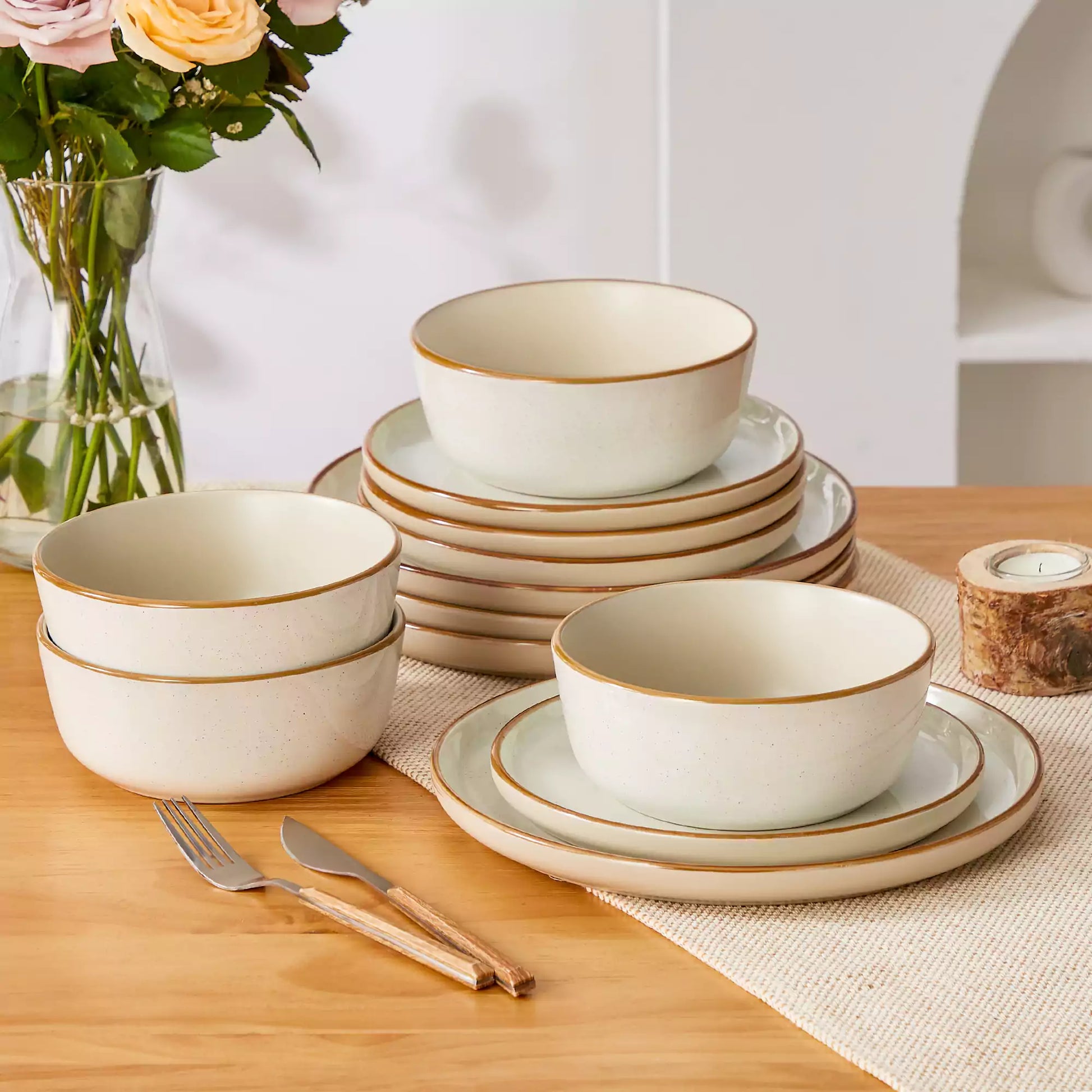 Reno 12 Piece Dinnerware Set