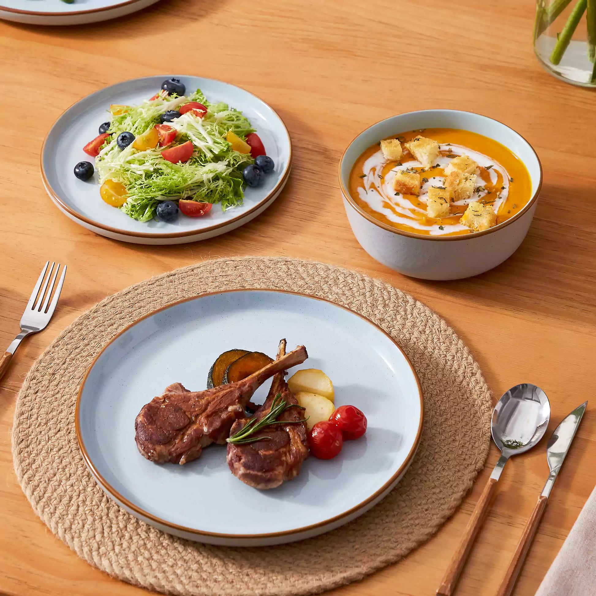 Reno 12 Piece Dinnerware Set