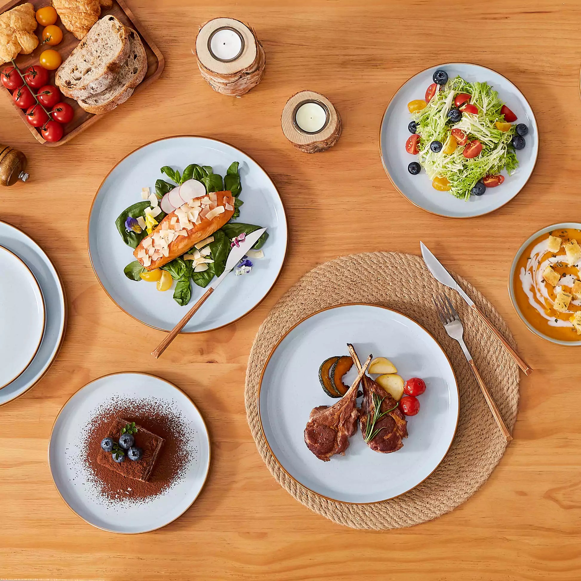 Reno 12 Piece Dinnerware Set