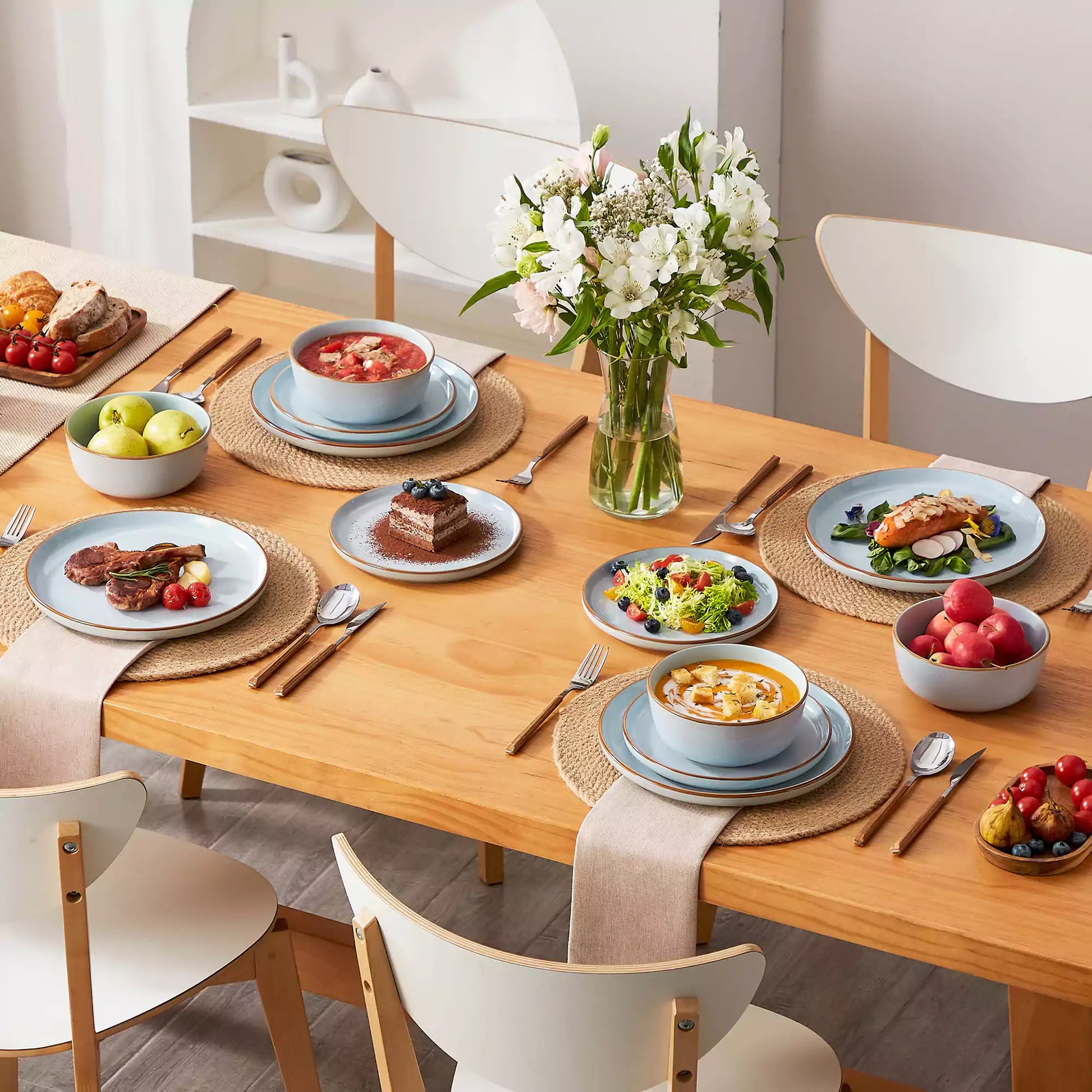 Reno 12 Piece Dinnerware Set