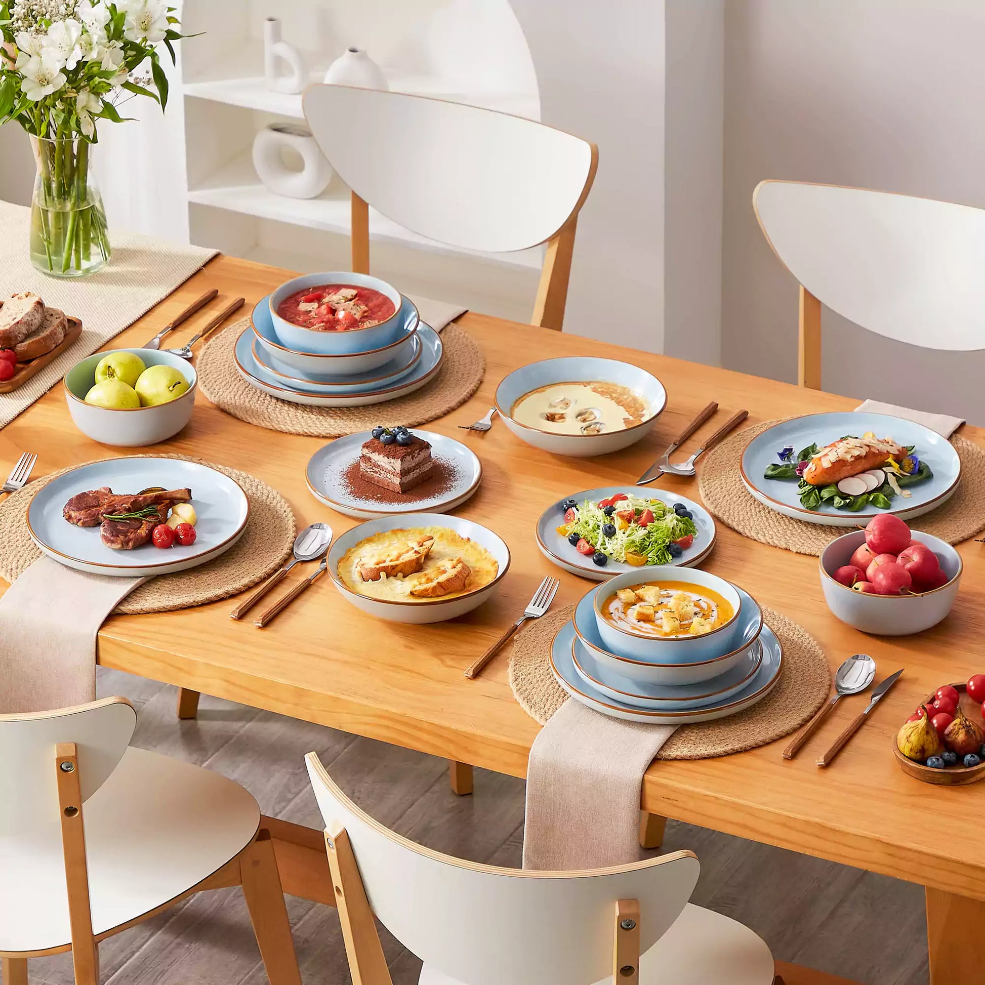 Reno 16 Piece Dinnerware Set