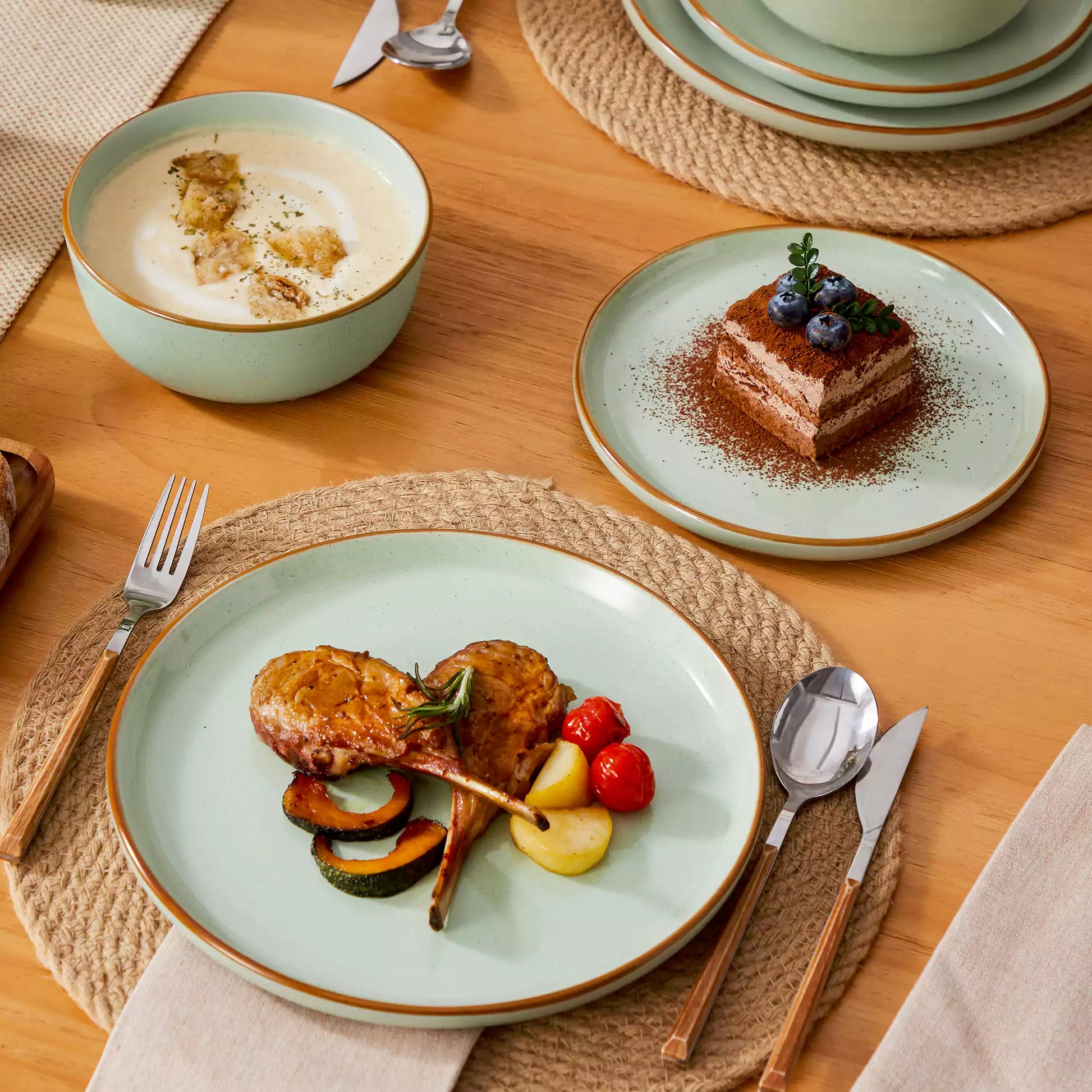 Reno 12 Piece Dinnerware Set