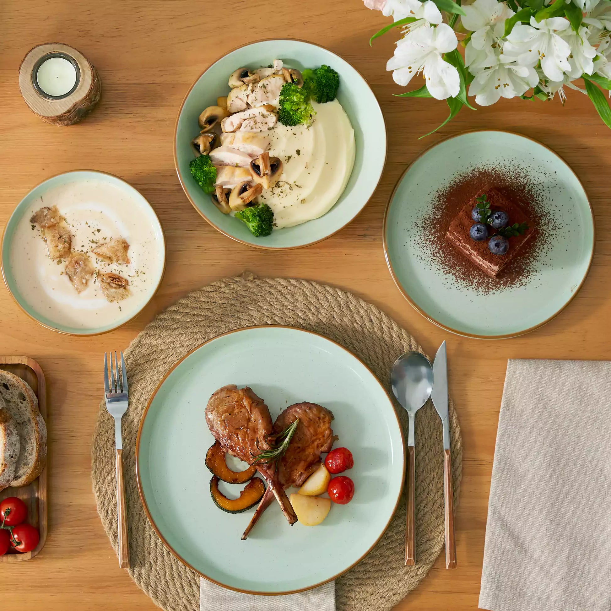 Reno 16 Piece Dinnerware Set