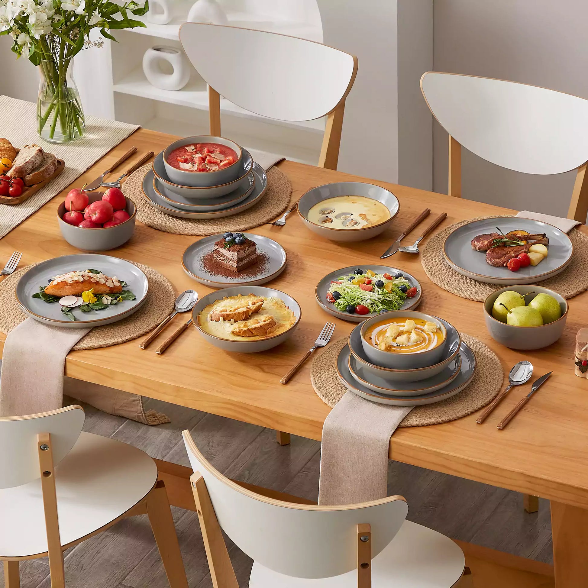 Reno 16 Piece Dinnerware Set