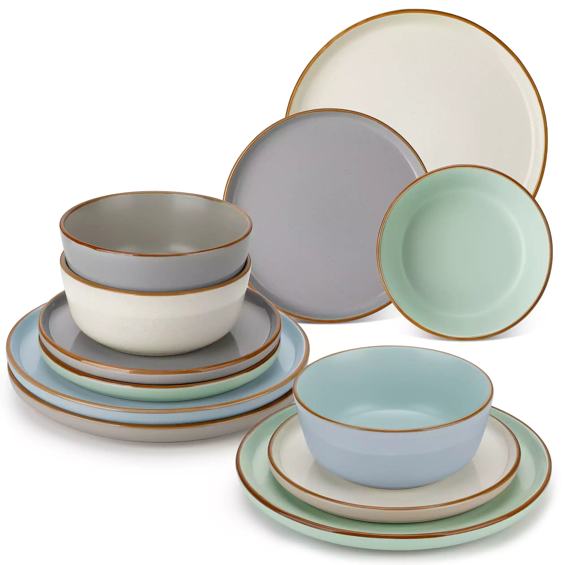Reno 12 Piece Dinnerware Set