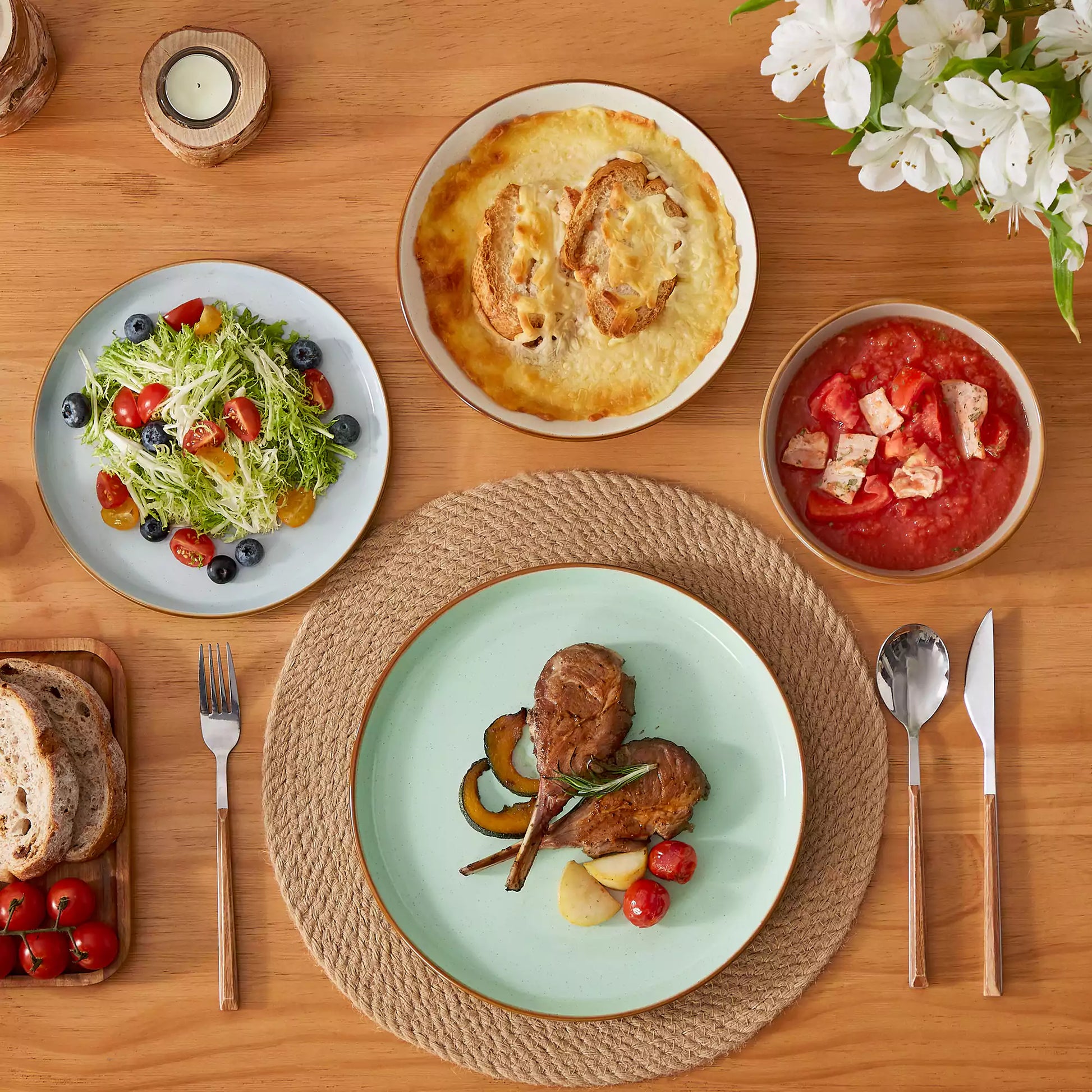 Reno 16 Piece Dinnerware Set