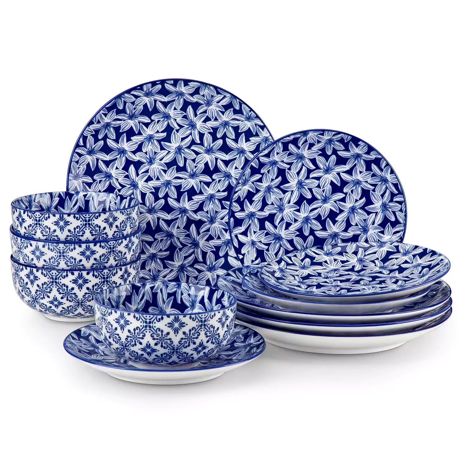 Selene 12 Piece Dinnerware Set