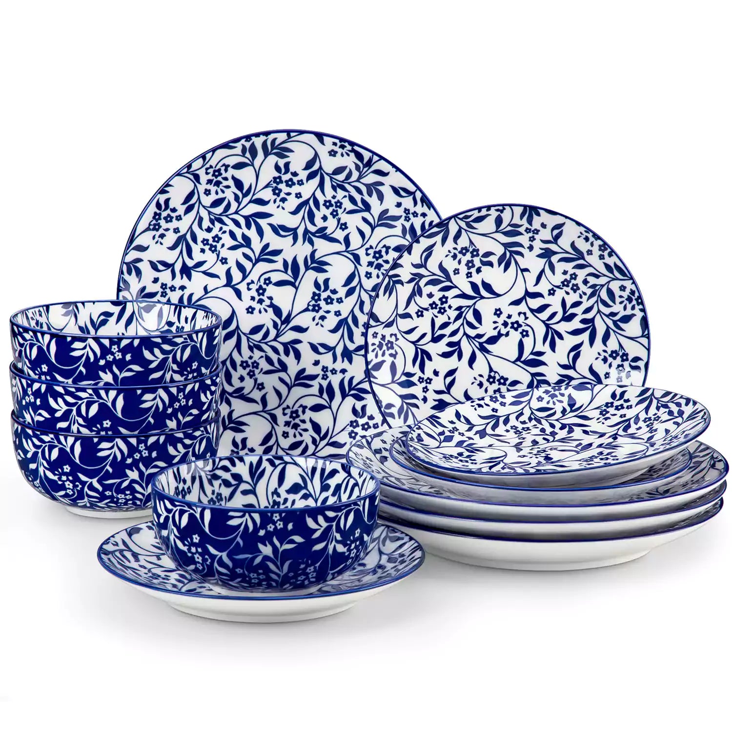 Selene 12 Piece Dinnerware Set