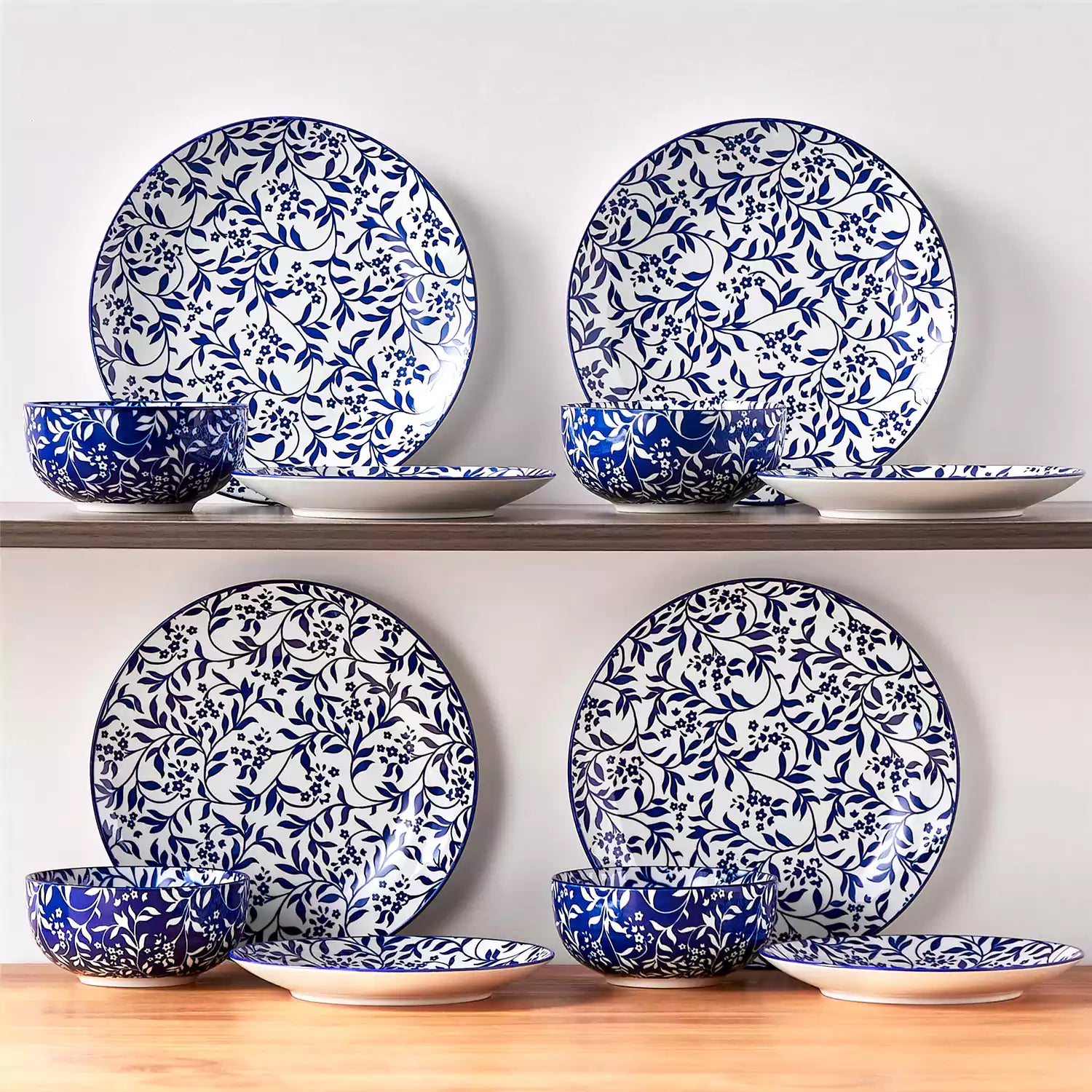 Selene 12 Piece Dinnerware Set