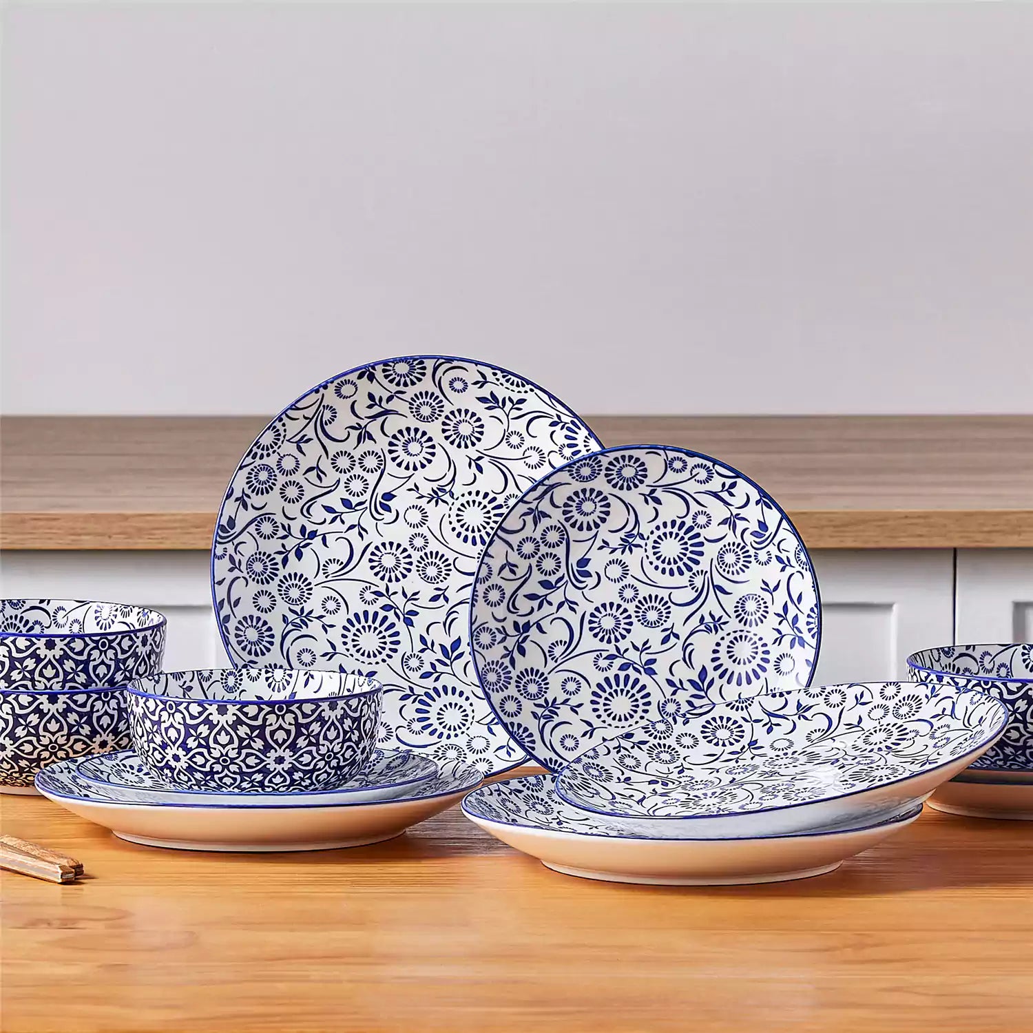 Selene 12 Piece Dinnerware Set
