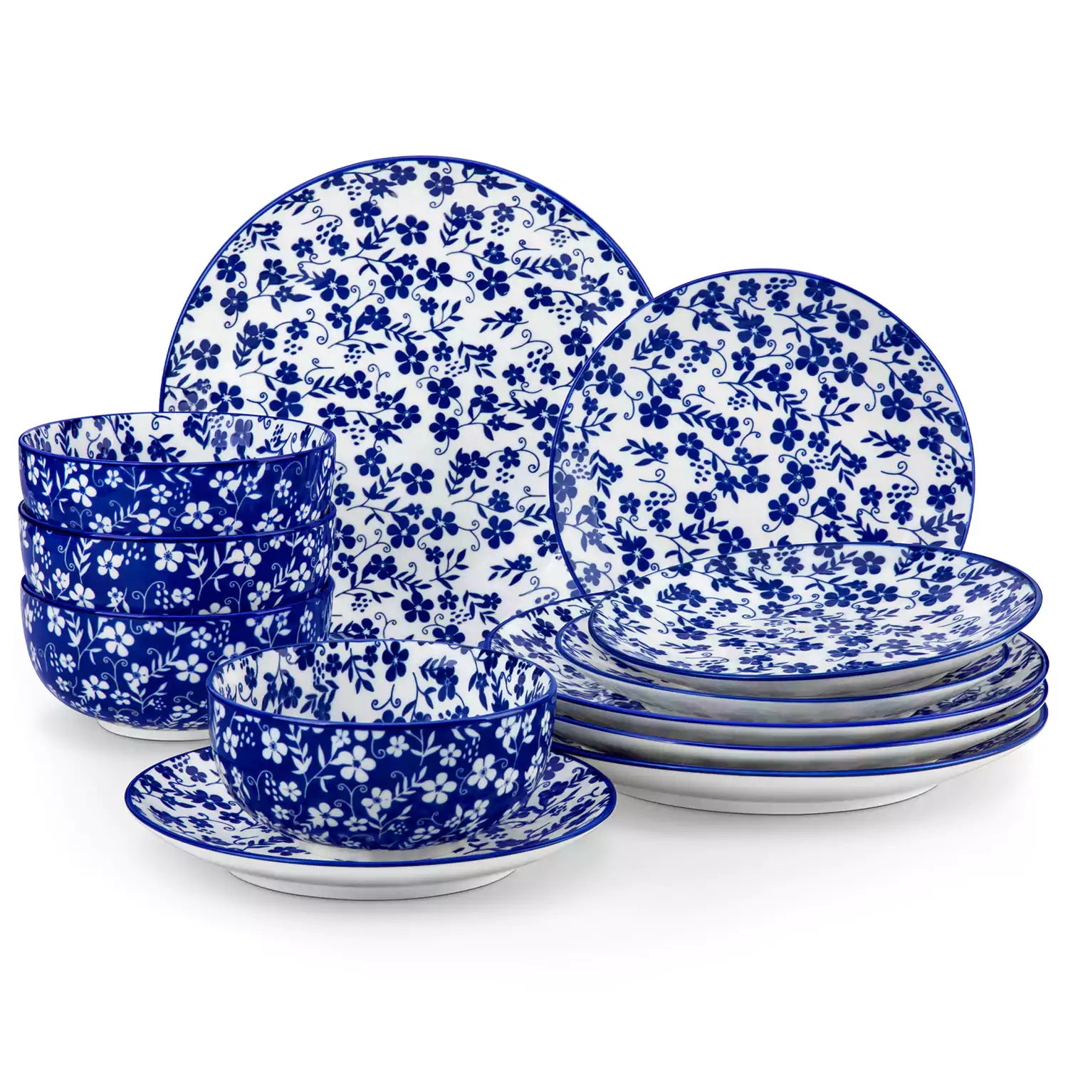 Selene 12 Piece Dinnerware Set
