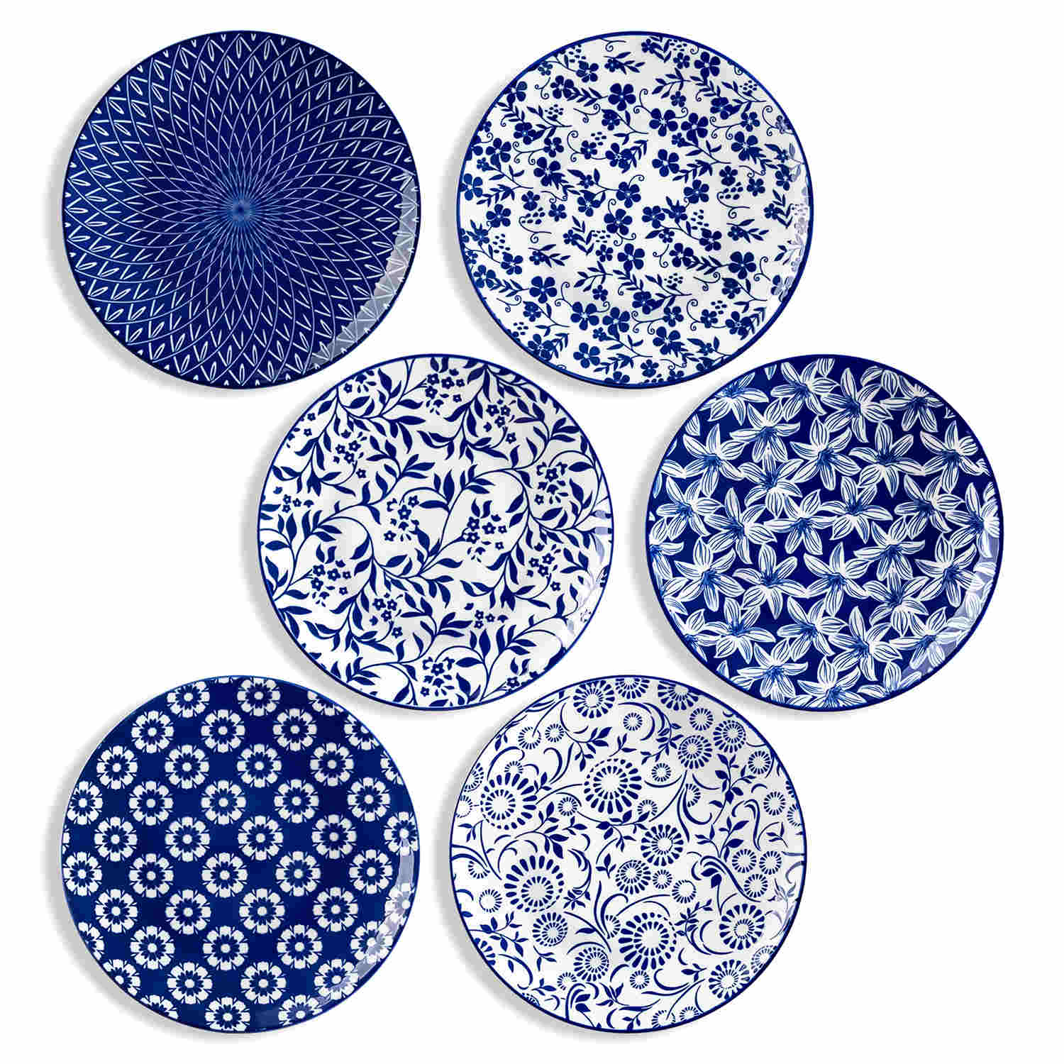 Selene Salad Plates Set of 6