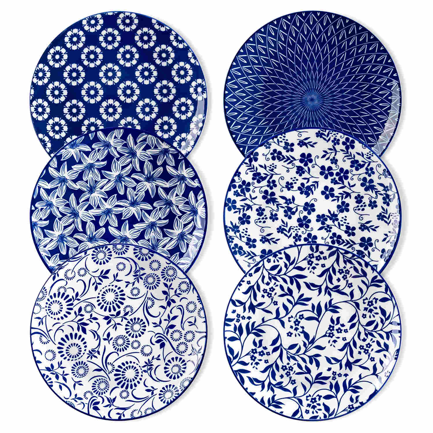 Selene Salad Plates Set of 6