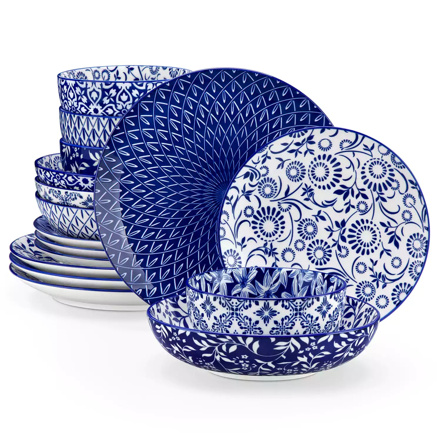 Selene 16 Piece Dinnerware Set