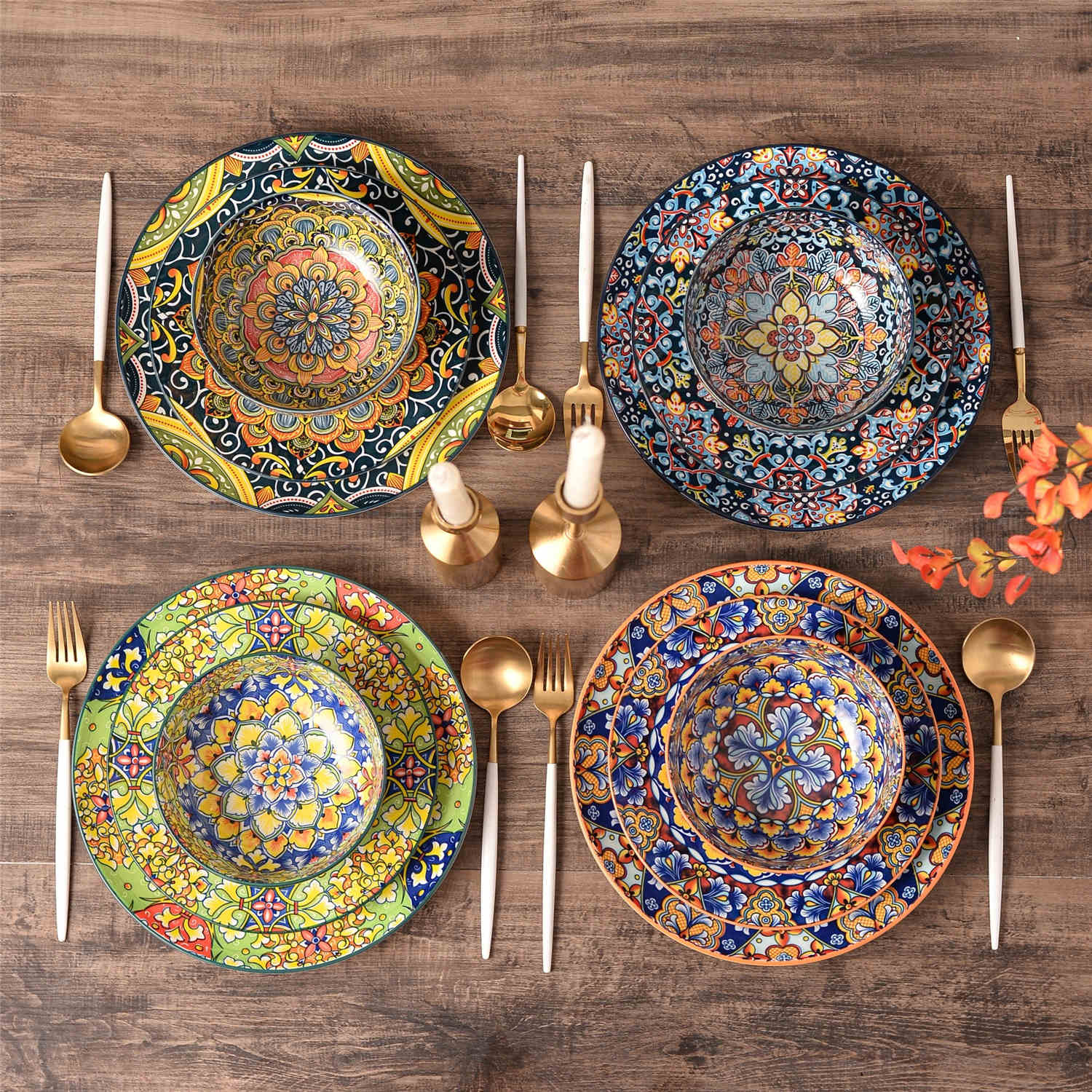 Simi 12 Piece Dinnerware Set